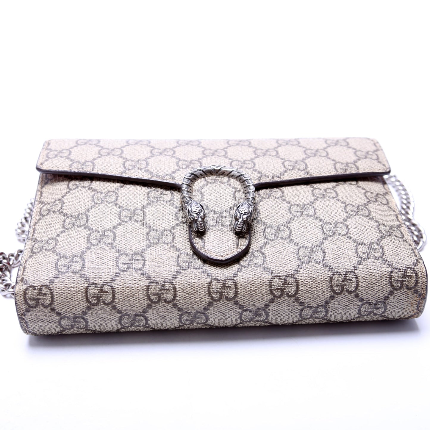 Gucci Dionysus Beige Mini Wallet Case