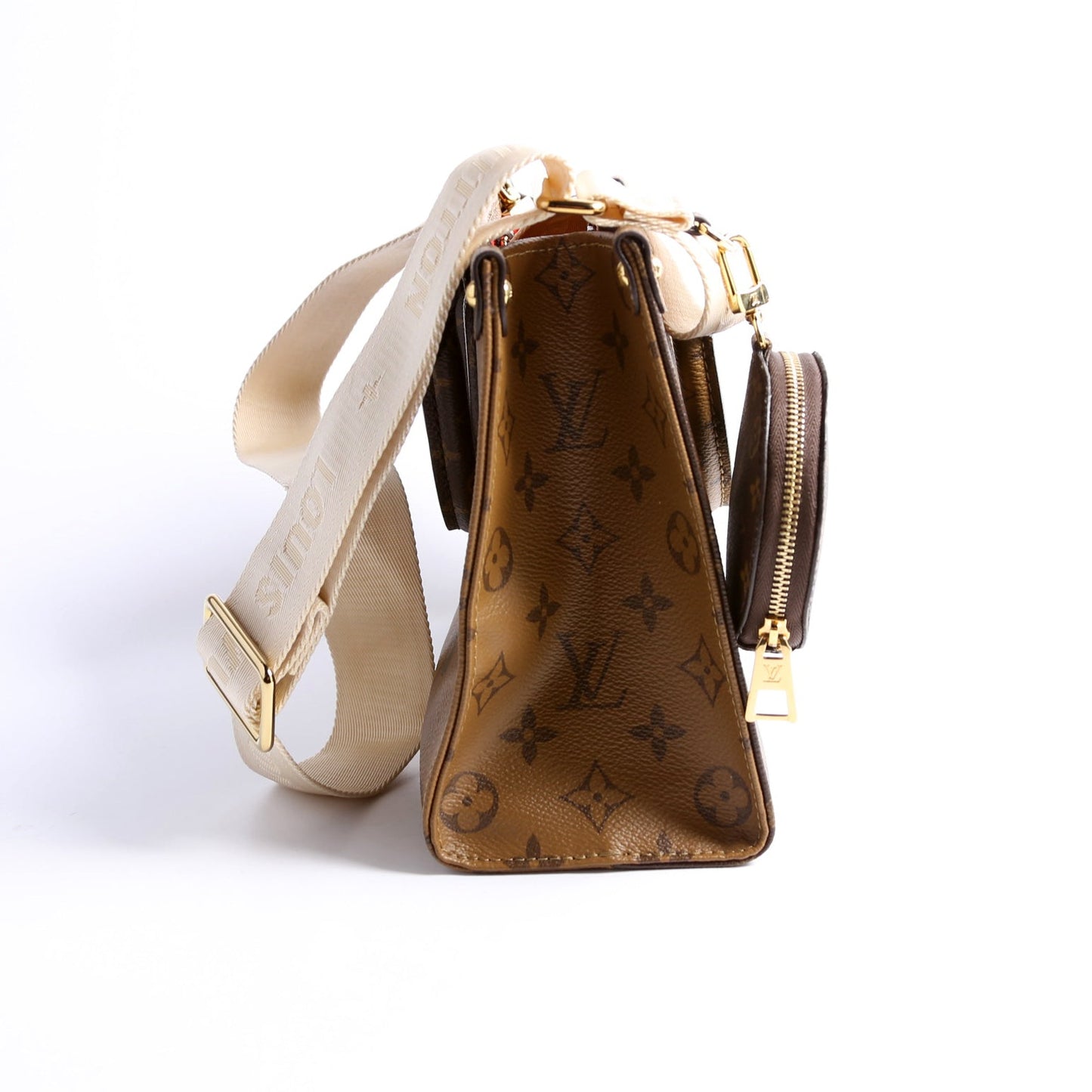 Louis Vuitton ONTHEGO PM Reverse Monogram Handbag