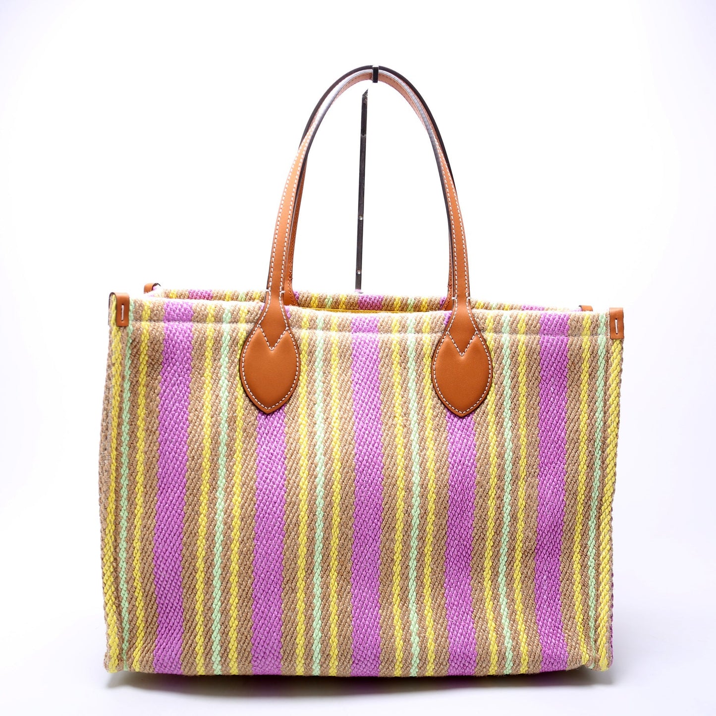 Gucci Jute Multicolor Medium Tote Bag