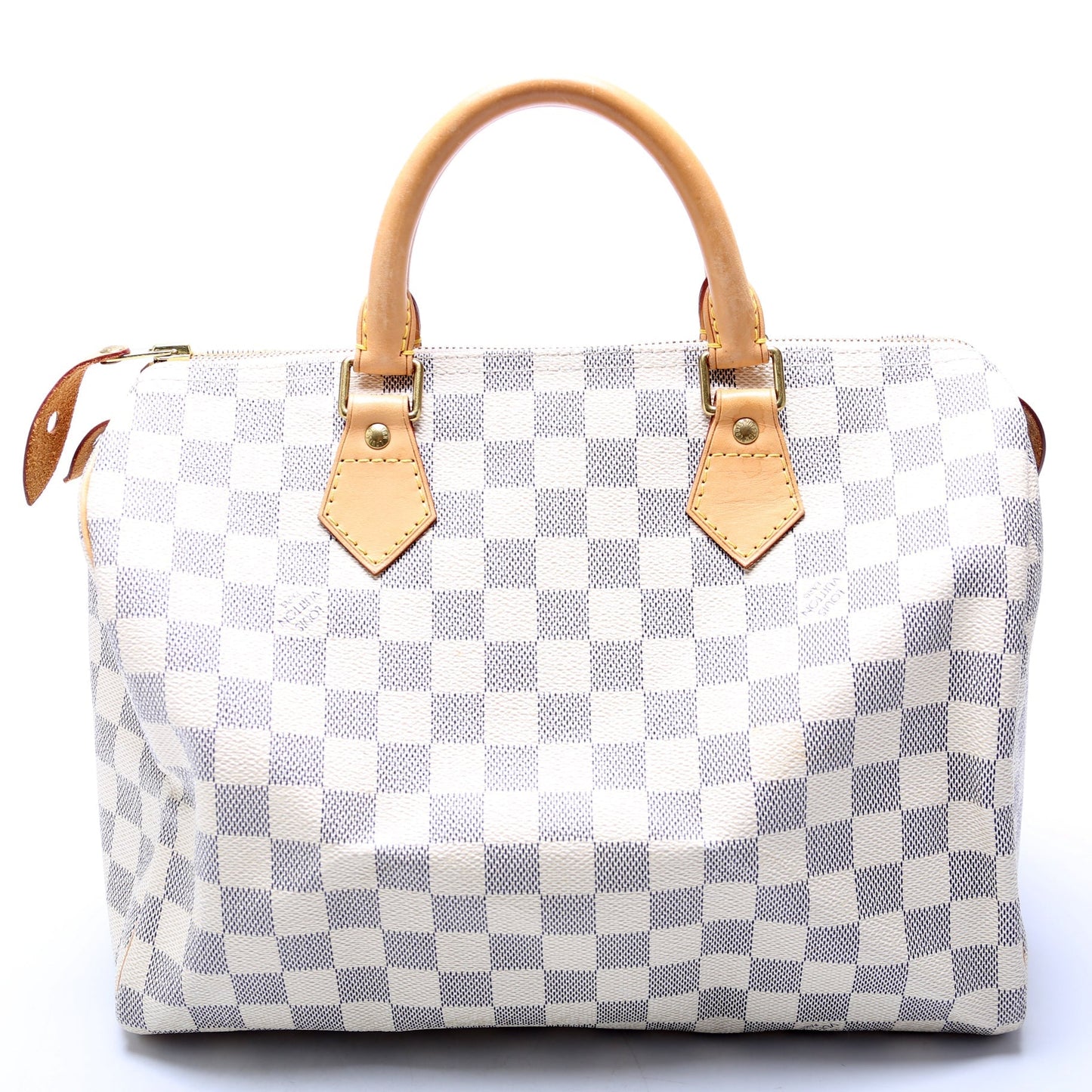Louis Vuitton Speedy 30 Azur Damier Handbag Azur 47