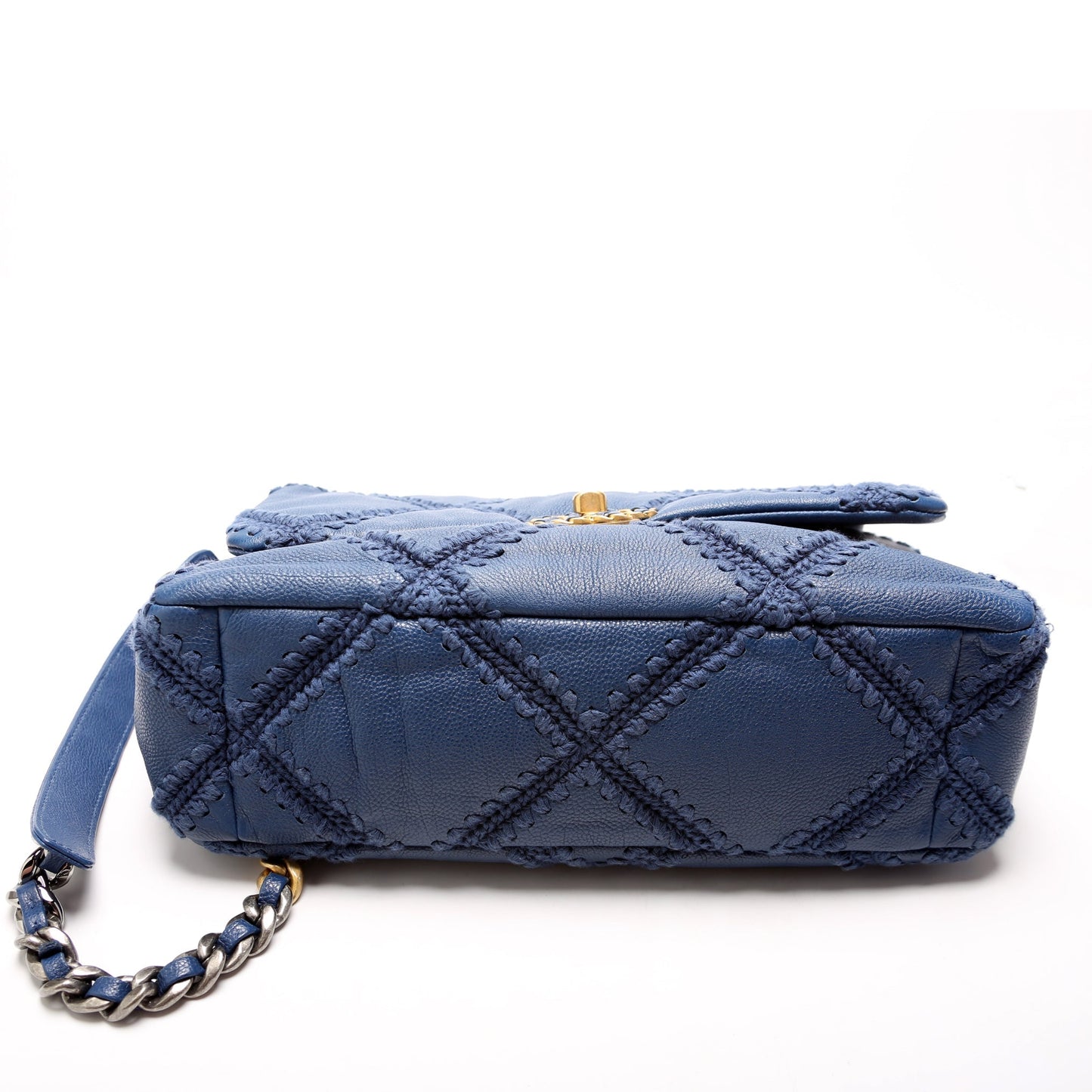 Chanel 19 Flap Crocheted Calfskin 30M Handbag