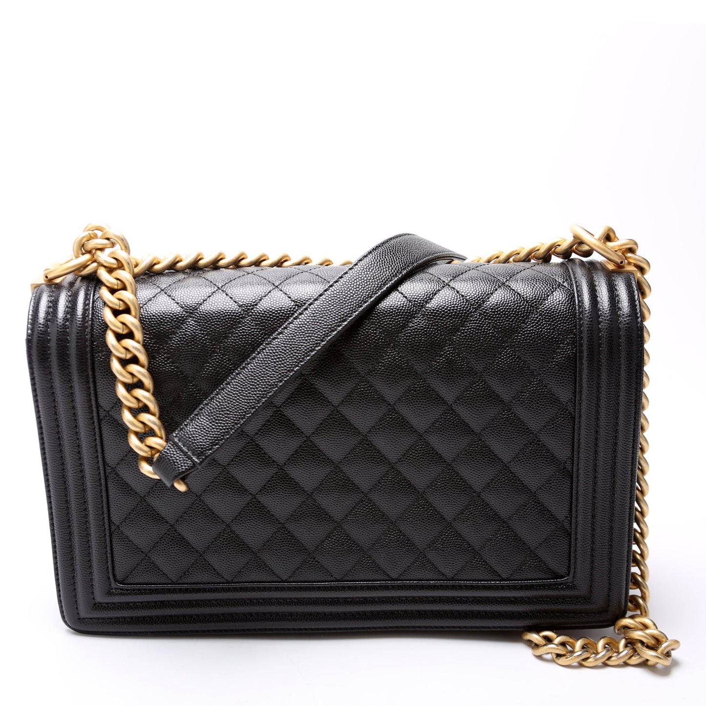 Chanel Boy Flap New Caviar 25M Handbag