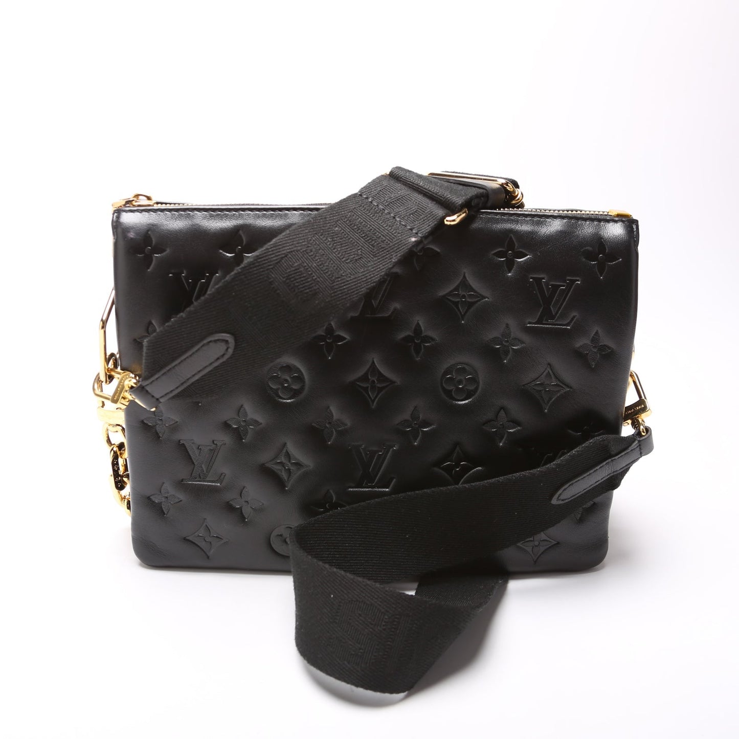 Louis Vuitton Coussin PM NV Lambskin Black Handbag Lambskin Black