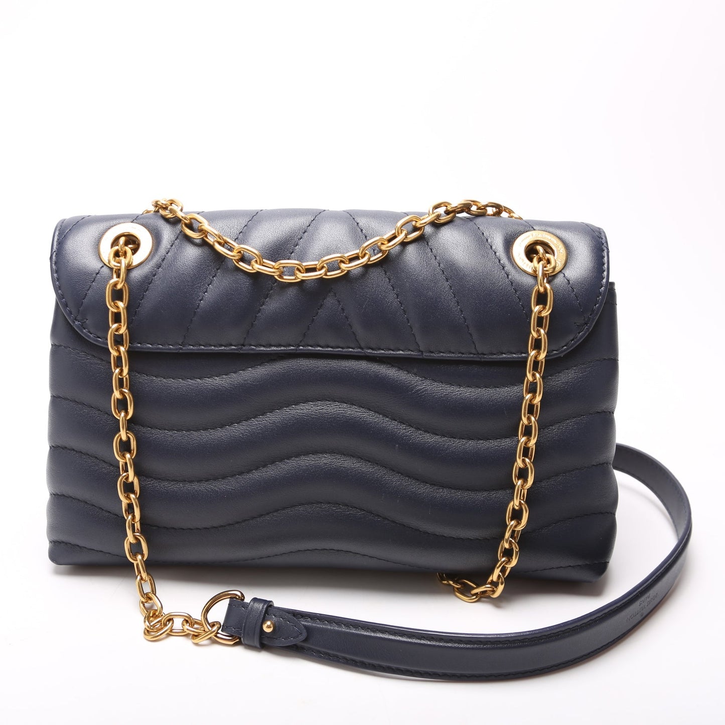 Louis Vuitton New Wave MM Navy Handbag