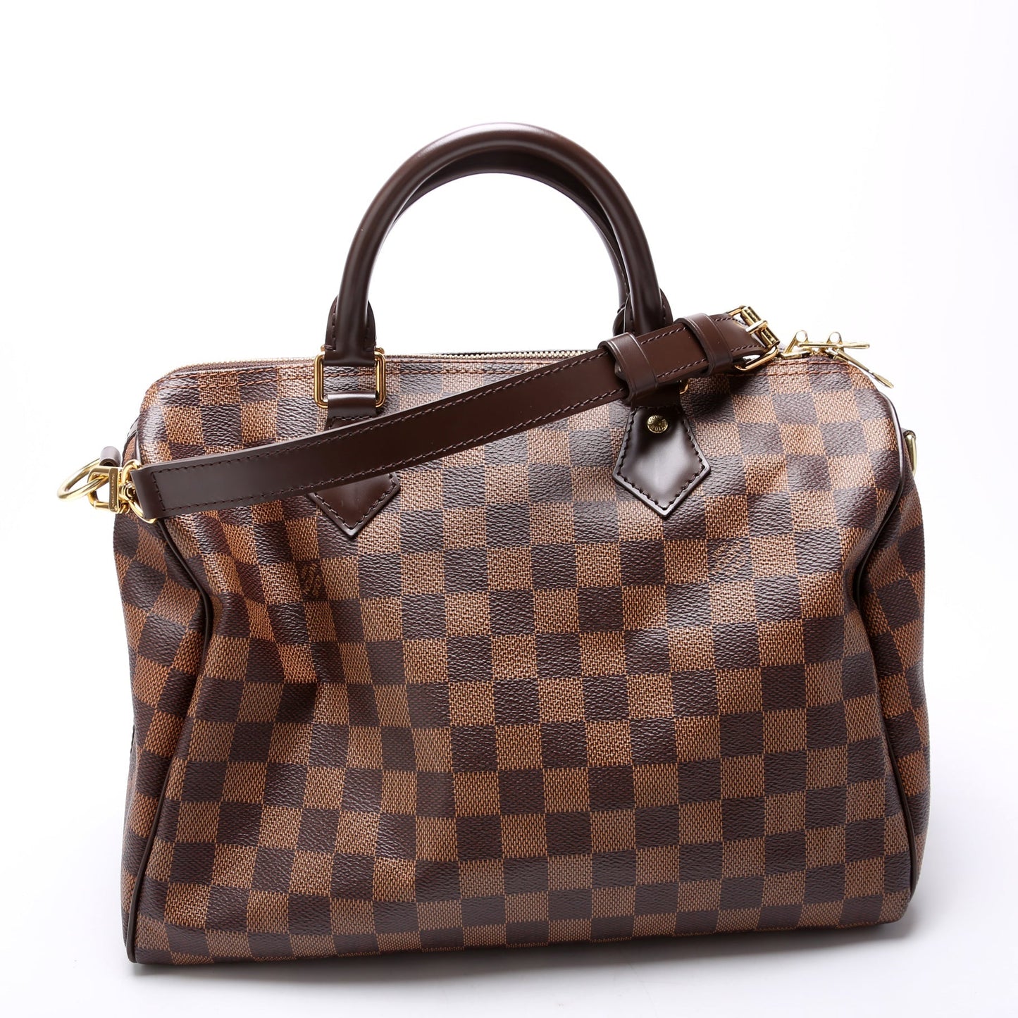 Louis Vuitton Speedy 30 Bandouliere Ebene Damier Handbag Ebene 5
