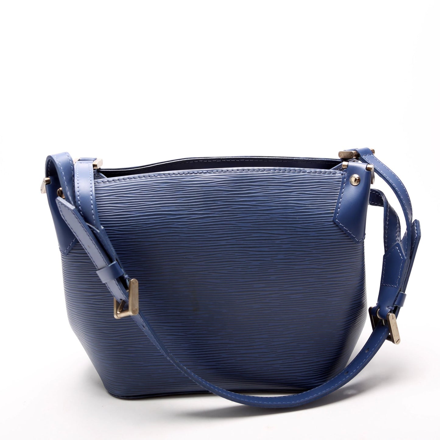 Louis Vuitton Mandara PM Epi Blue Handbag