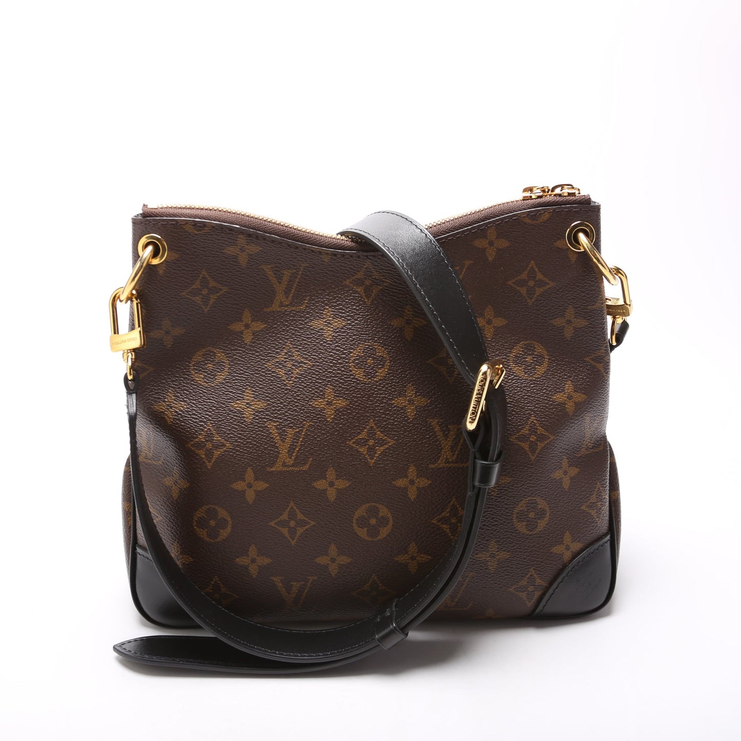 Louis Vuitton Odeon PM NM Monogram Black Handbag Black 2