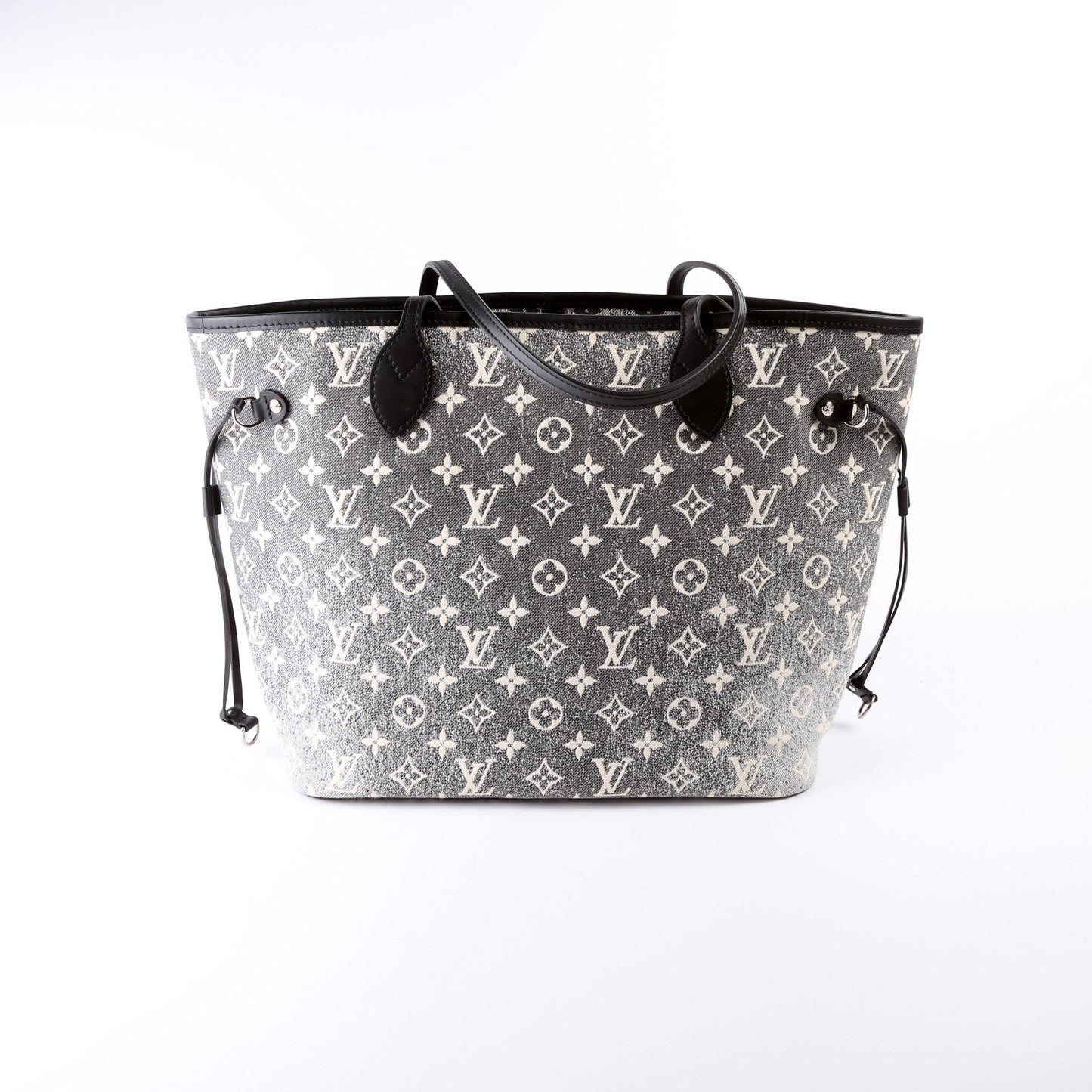 Louis Vuitton Neverfull MM Denim Jacquard Monogram Tote Bag