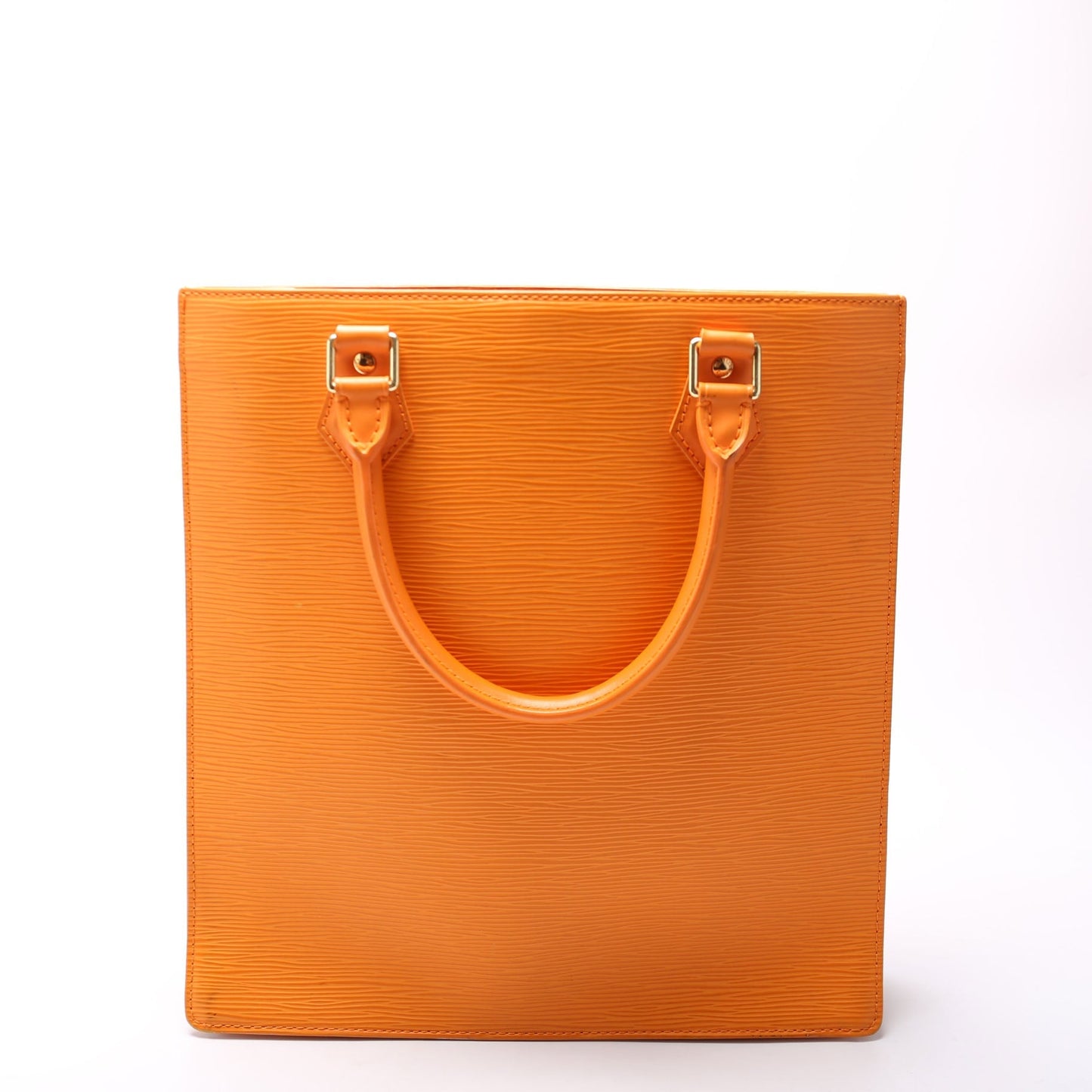 Louis Vuitton Sac Plat Orange PM Epi Handbag