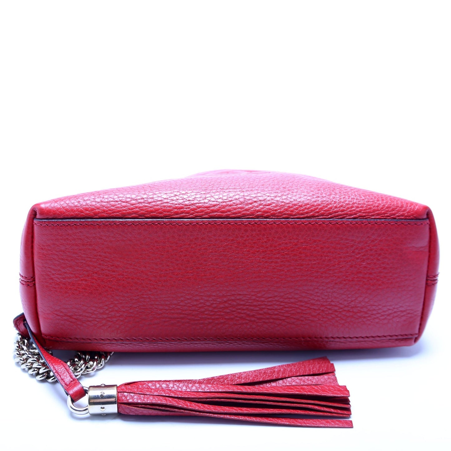 Gucci Soho Red Mini Chain Travel Bag