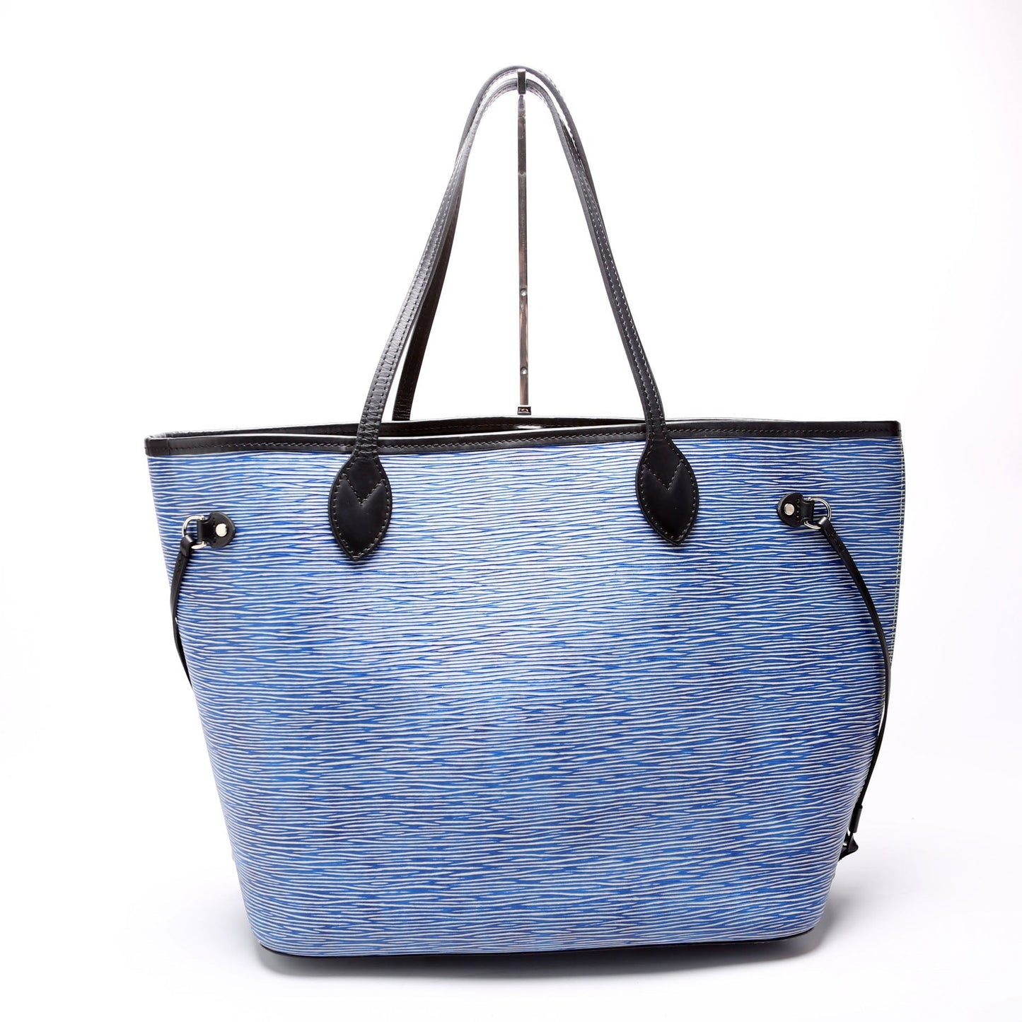 Louis Vuitton Neverfull W MM Epi Blue Wallet Case