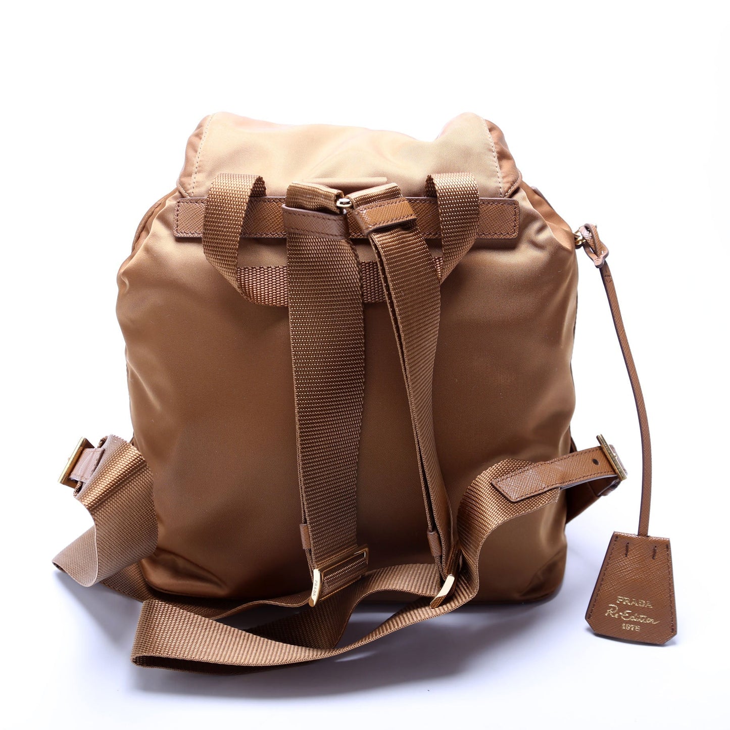 Prada Re Edition Re Backpack Bag Nylon Brown