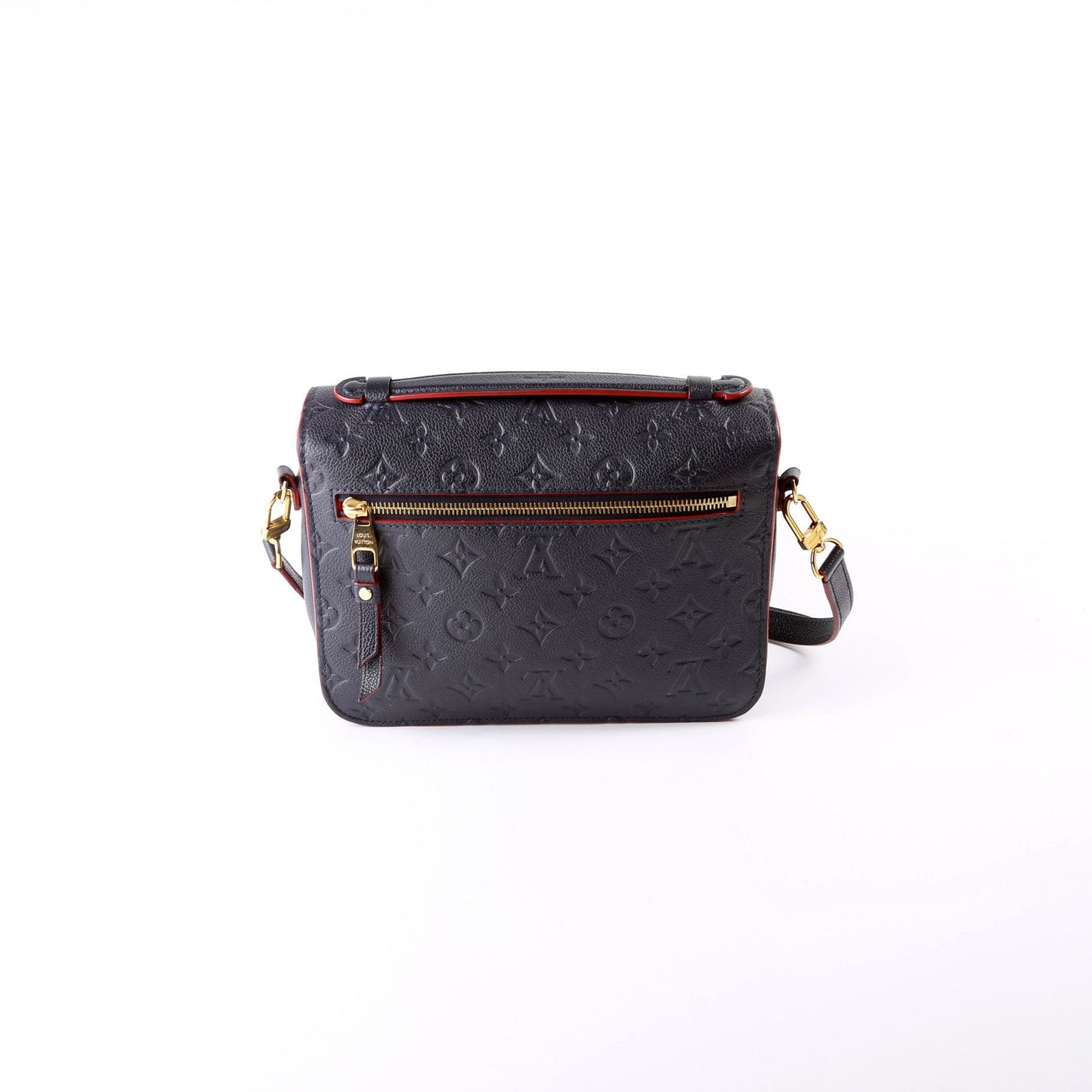 Louis Vuitton Pochette Metis Navy Empreinte Clutch Bag Navy 3