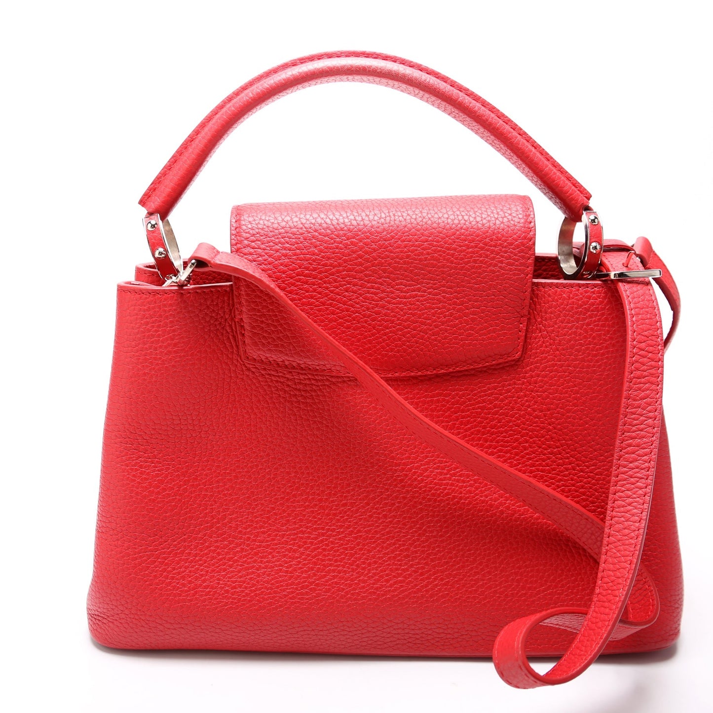 Louis Vuitton Capucines PM Taurillon Red Hat