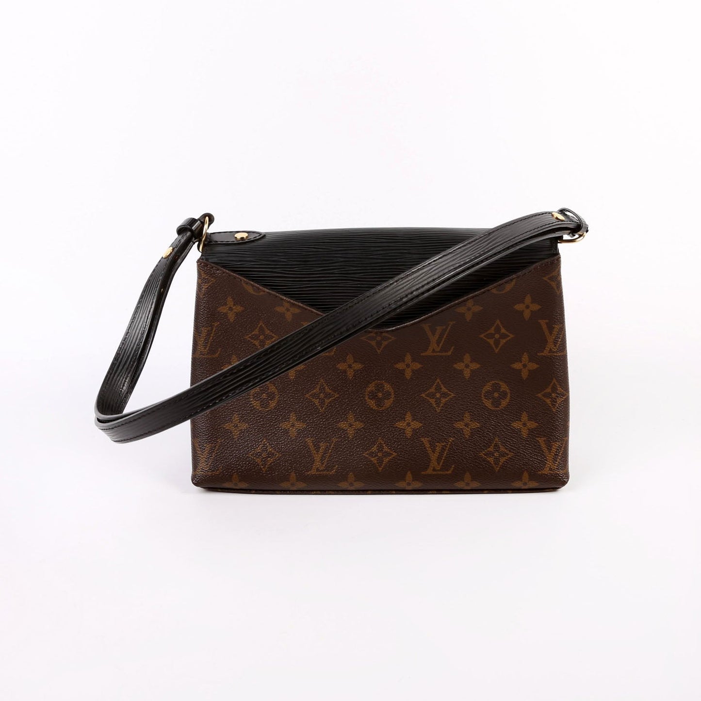 Louis Vuitton Saint Michel Black Epi Handbag