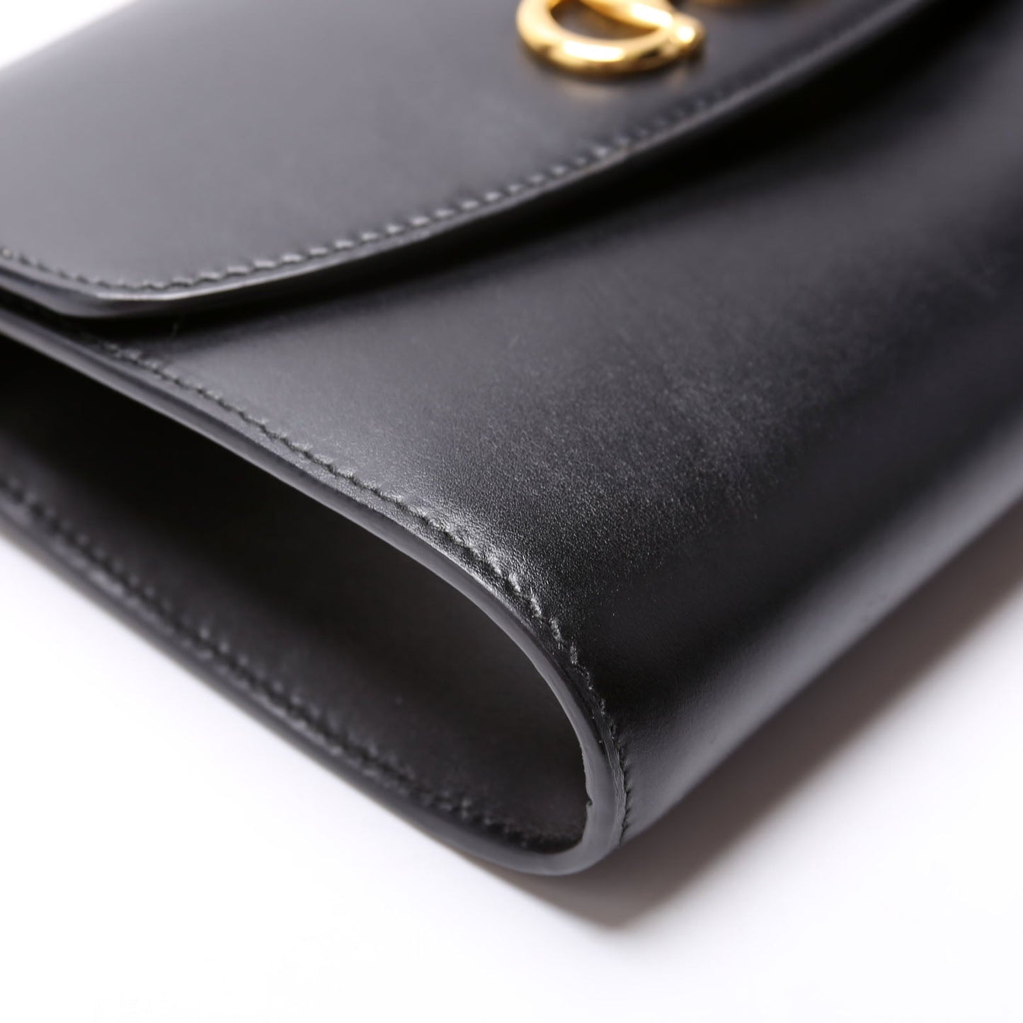Gucci Zumi Calfskin Shoulder Bag Black Mini
