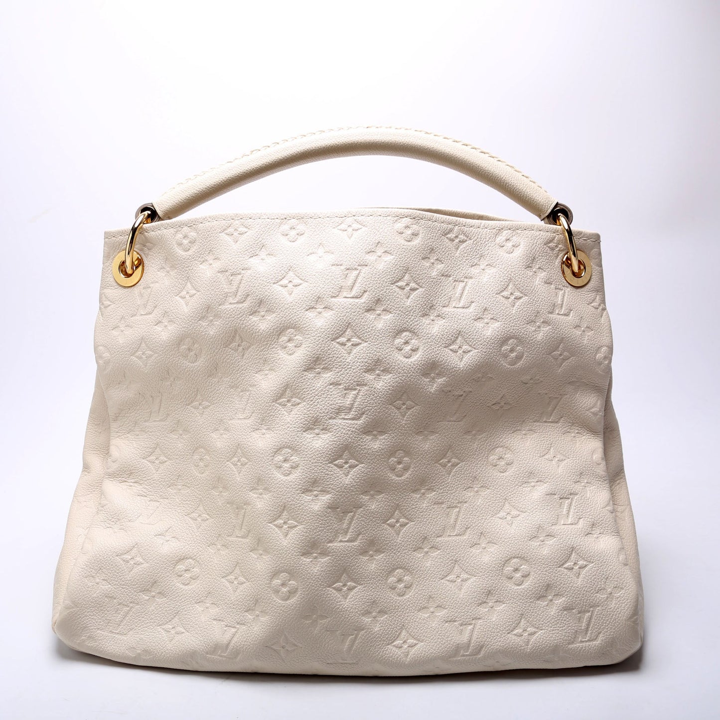 Louis Vuitton Artsy MM Empreinte White Handbag Empreinte White