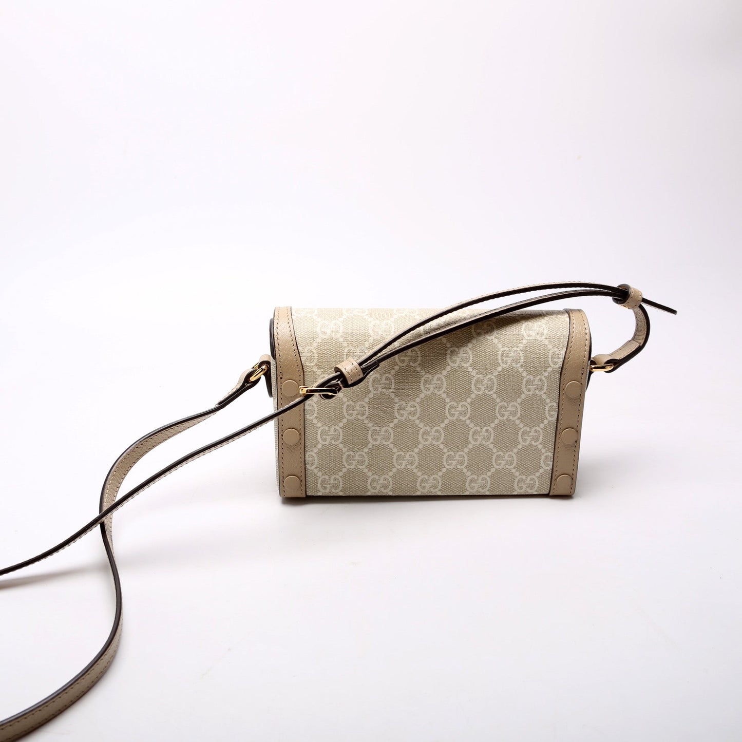 Gucci Horsebit Beige Mini Travel Bag