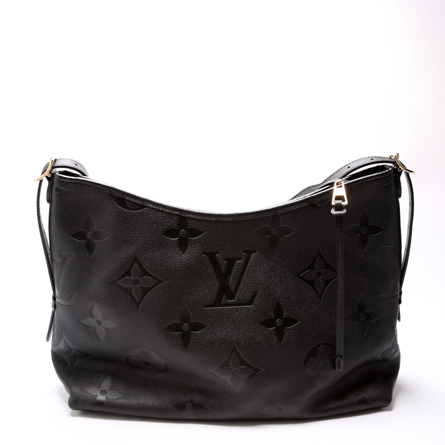 Louis Vuitton Carryall MM Zip Empreinte Black Handbag