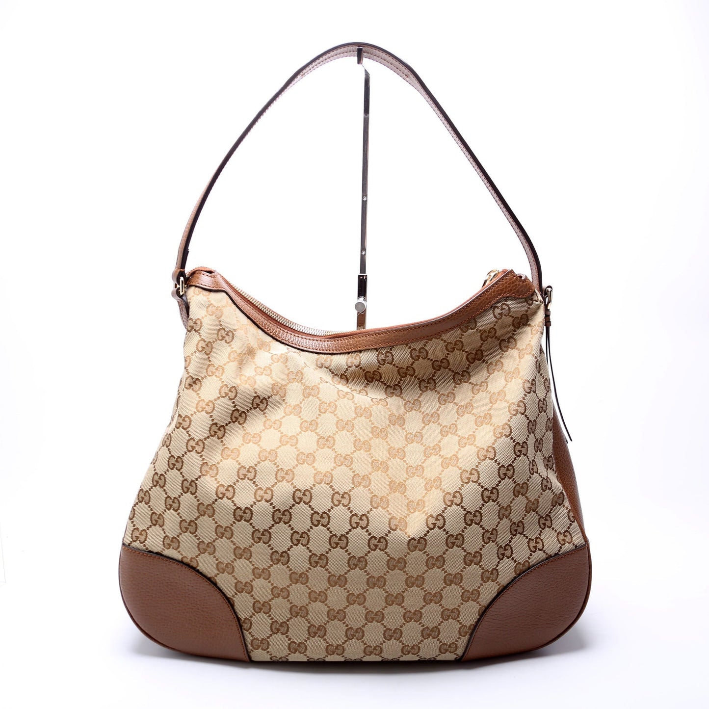Gucci GG Bree Canvas Shoulder Bag Hobo 4