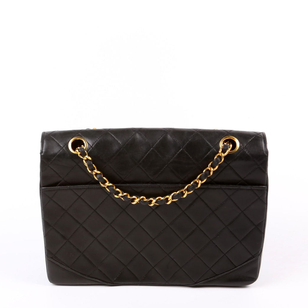 Chanel CC Flap Quilted Lambskin 0M Shoulder Bag