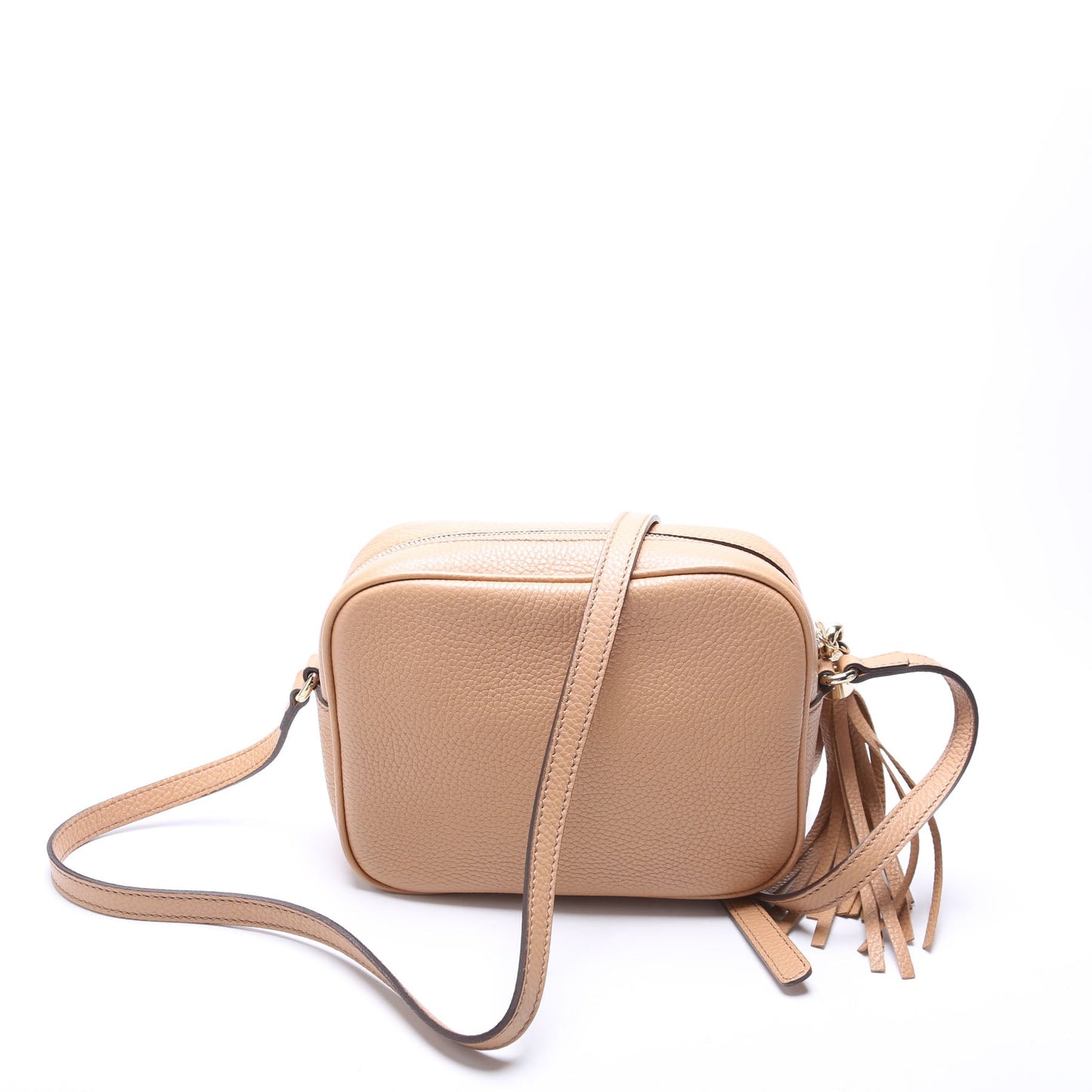 Gucci Soho Disco Tan Crossbody Bag Tan 2