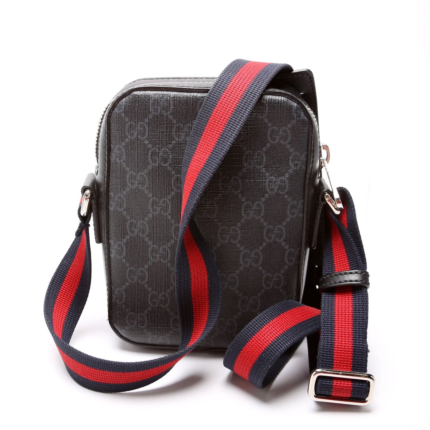 Gucci GG Supreme Messenger Black Travel Bag Black 1