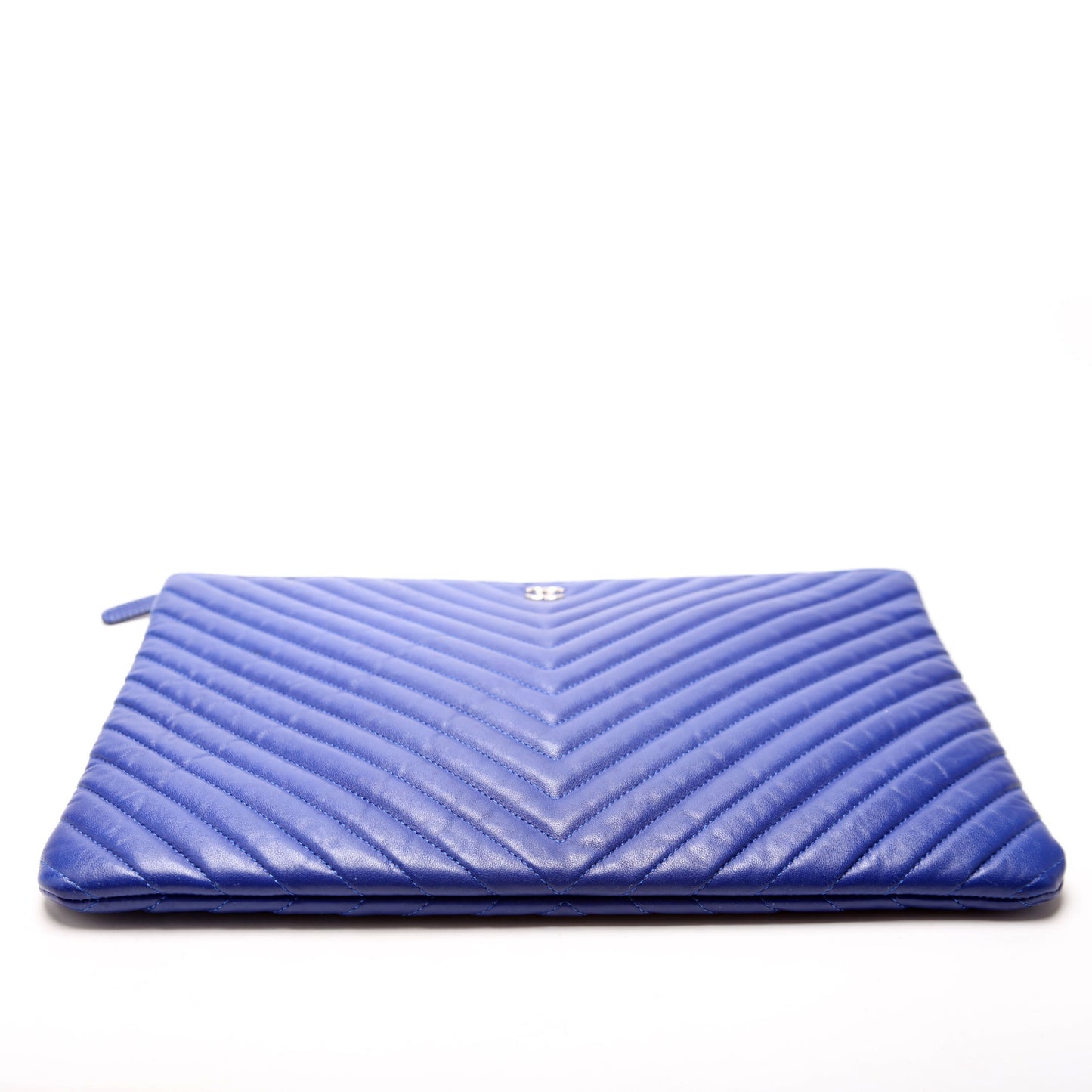 Chanel O Case Large Blue