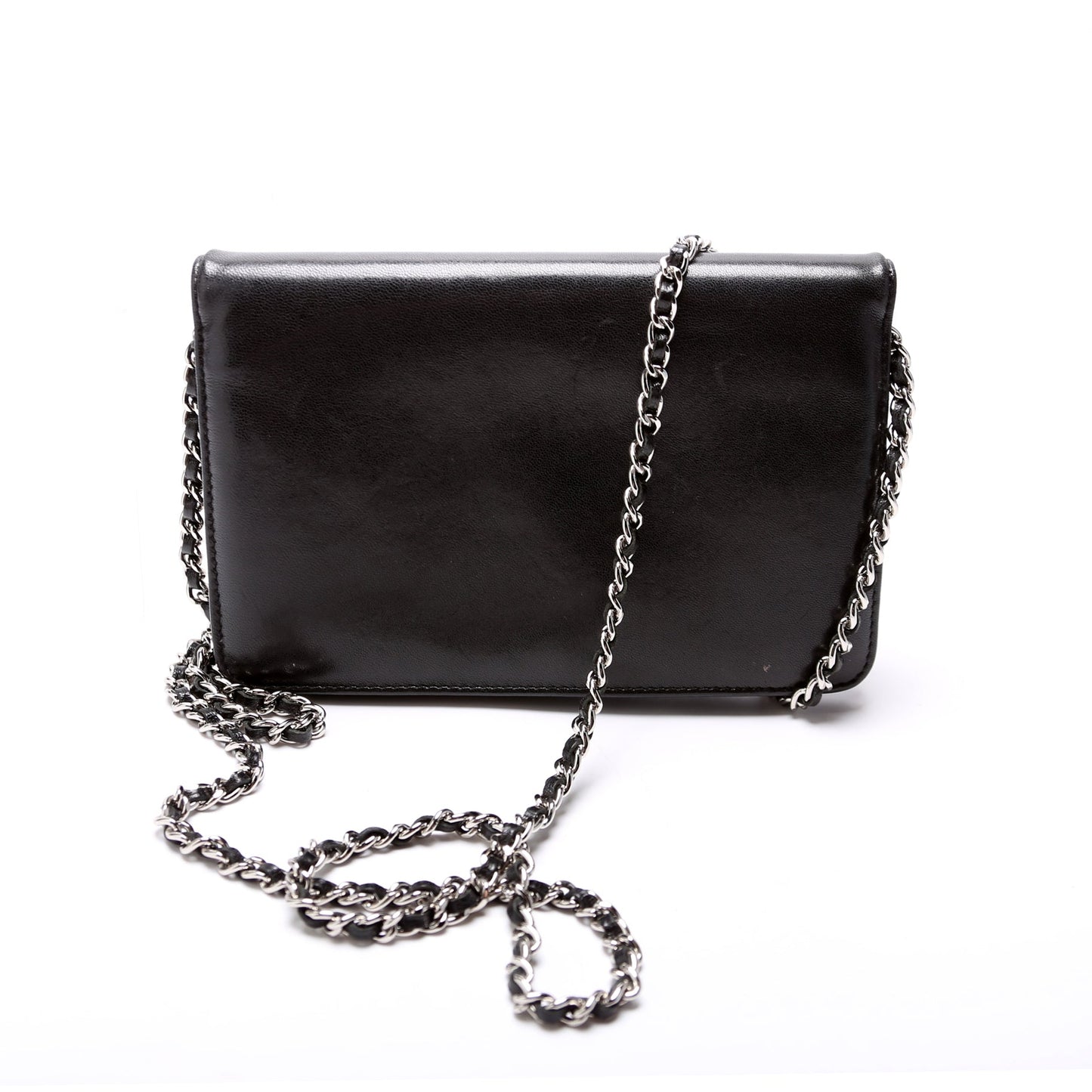 Chanel On Timeless CC Lambskin Wallet Case