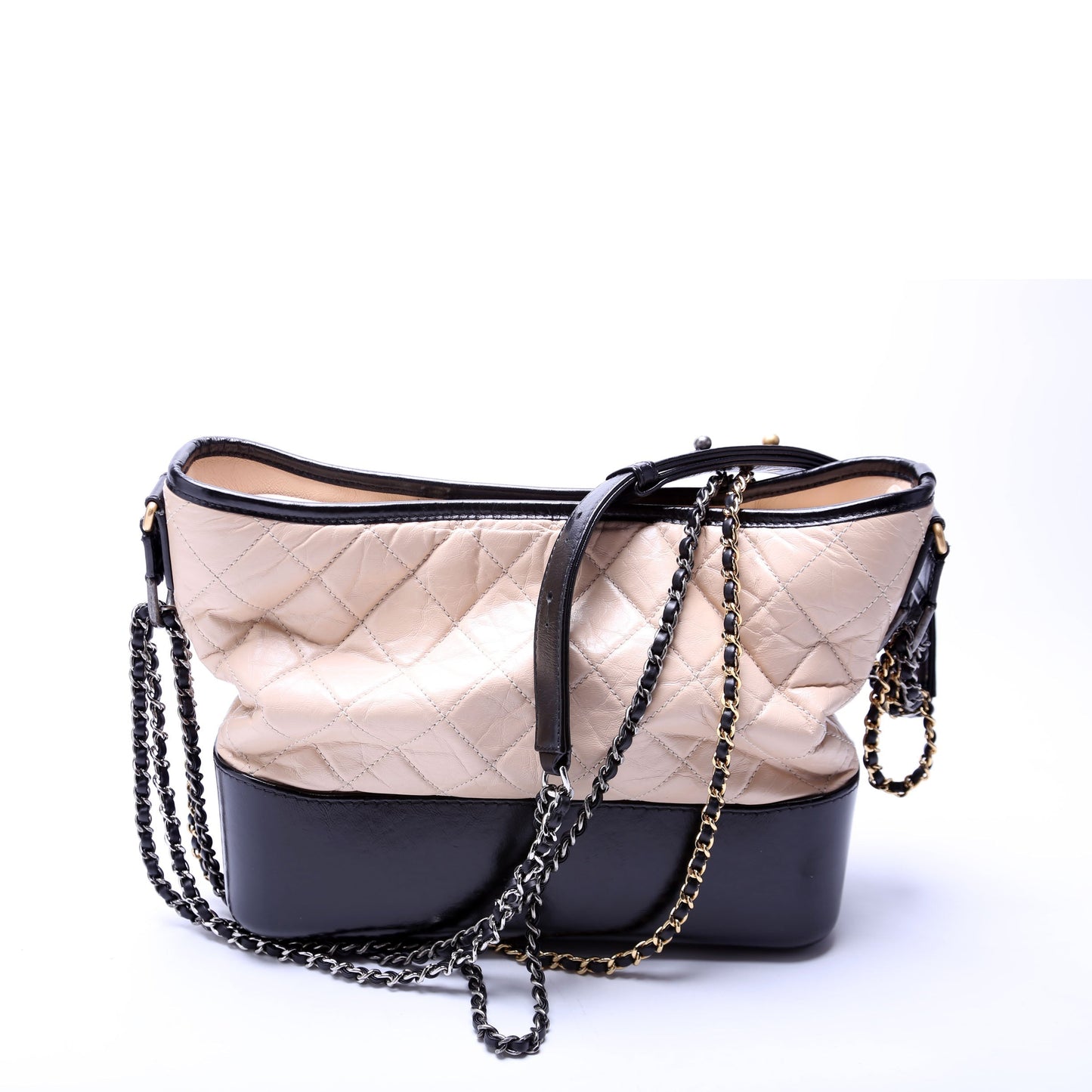 Chanel Gabrielle Hobo Nude Shoulder Bag
