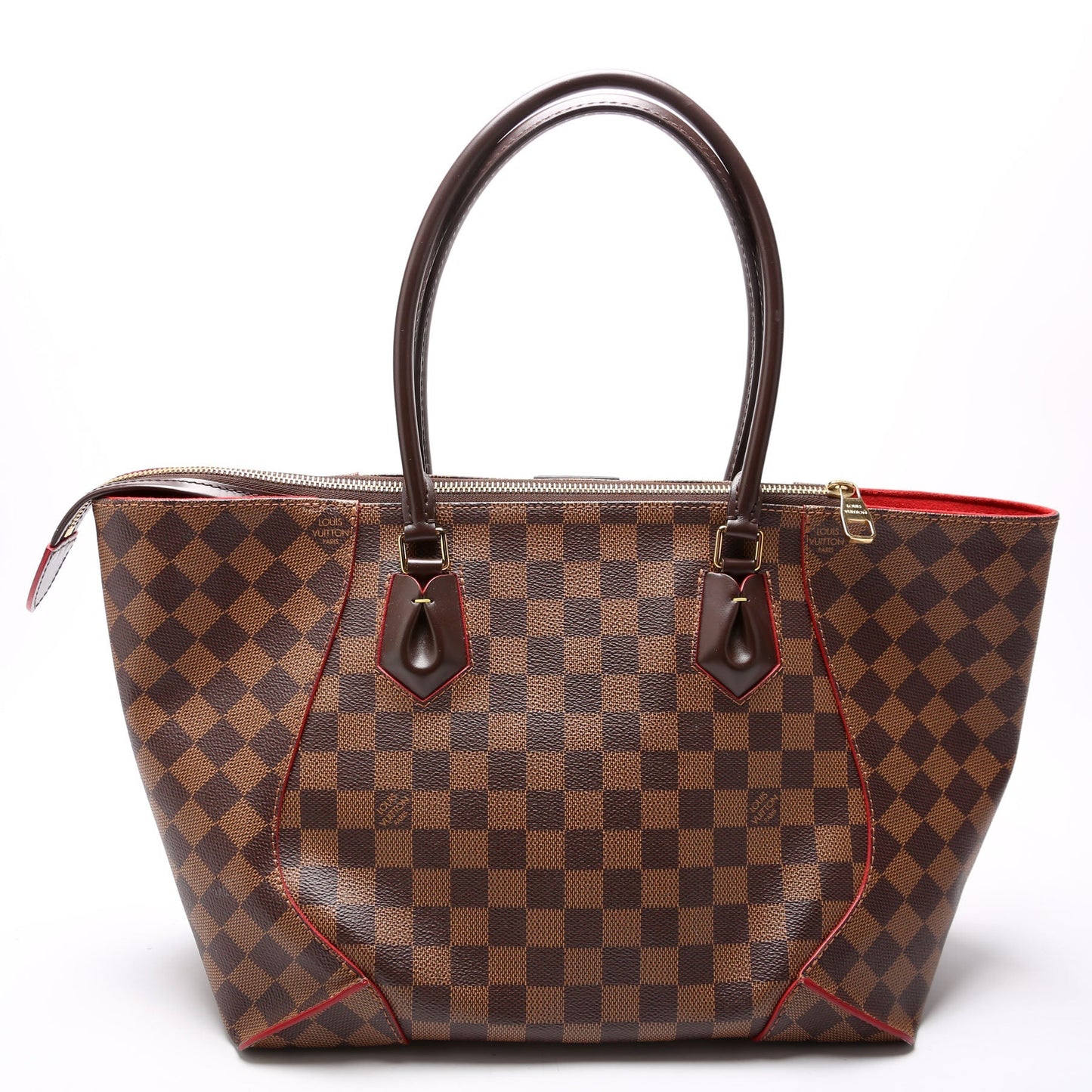 Louis Vuitton Caissa MM Ebene Tote Bag