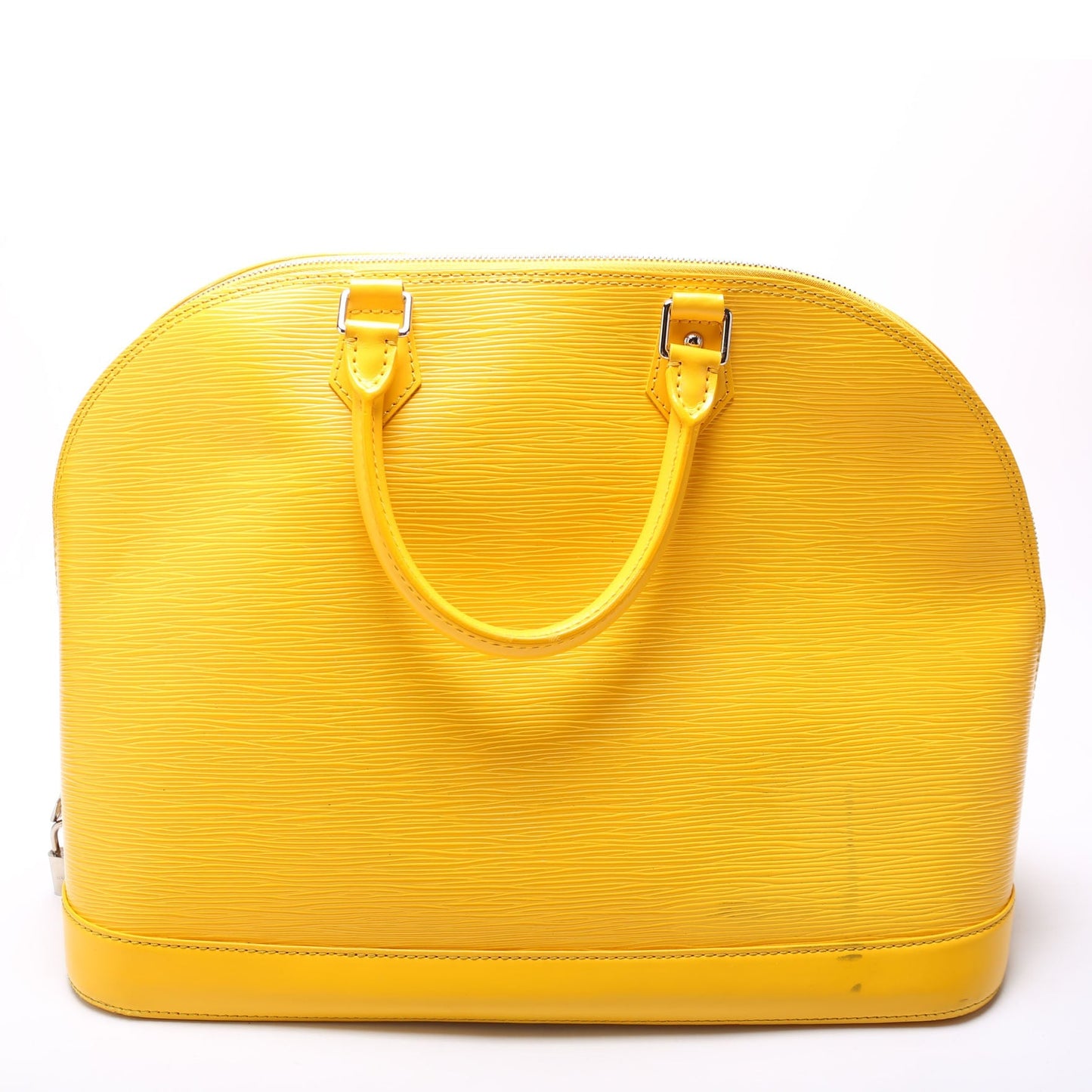 Louis Vuitton Alma GM Epi Yellow Handbag