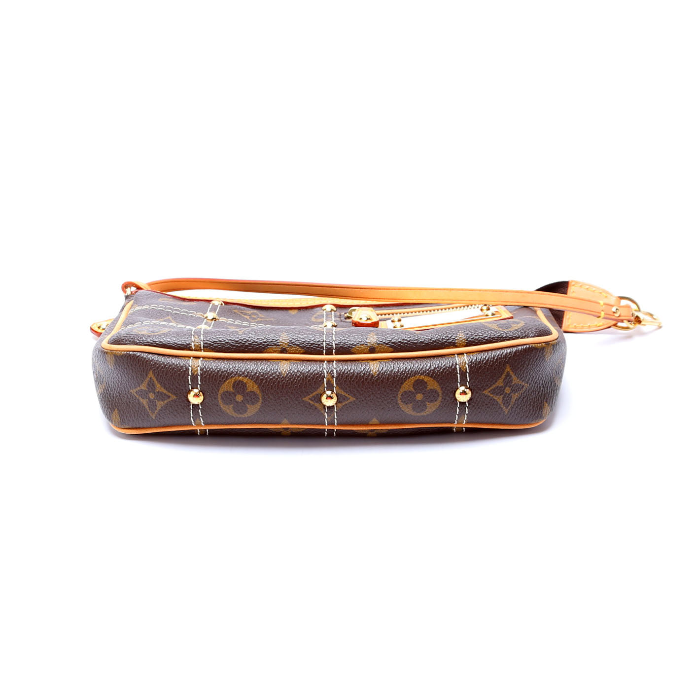 Louis Vuitton Riveting Pochette Access Monogram Clutch Bag