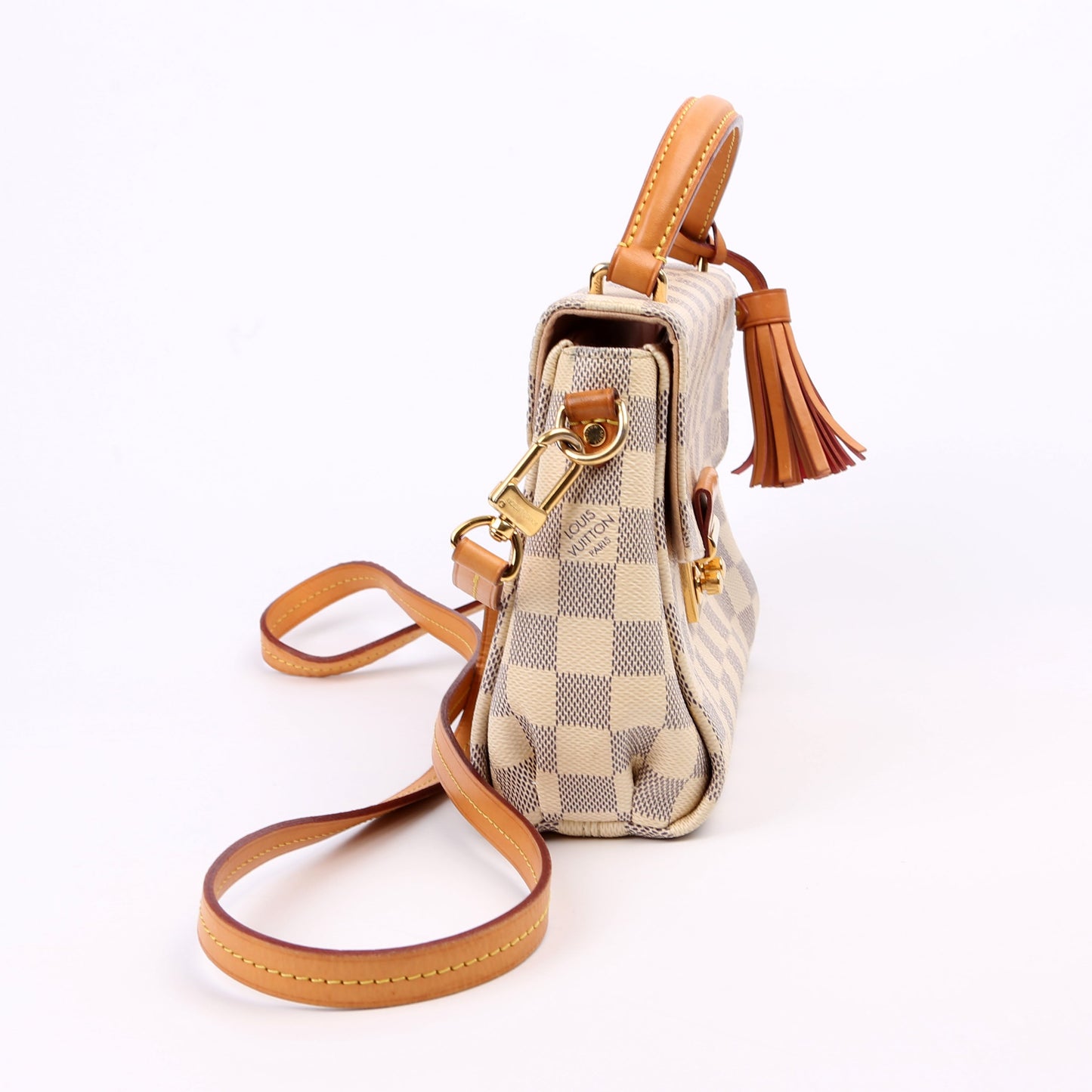 Louis Vuitton Croisette Azur Damier Handbag Azur 20