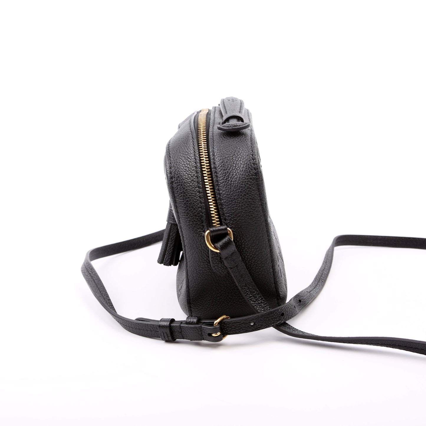 Louis Vuitton Saintonge Black Empreinte Handbag Empreinte Black