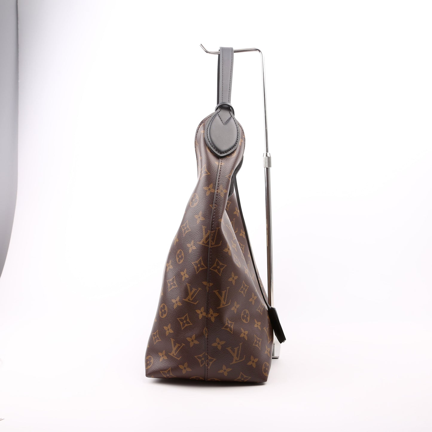 Louis Vuitton Flower Hobo Monogram Black Shoulder Bag Monogram Black