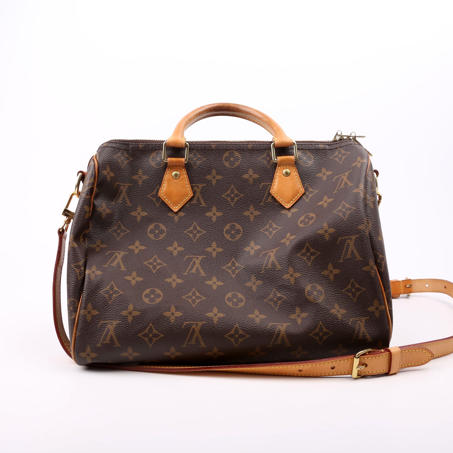 Louis Vuitton Speedy 30 Bandouliere Monogram Handbag Monogram 38