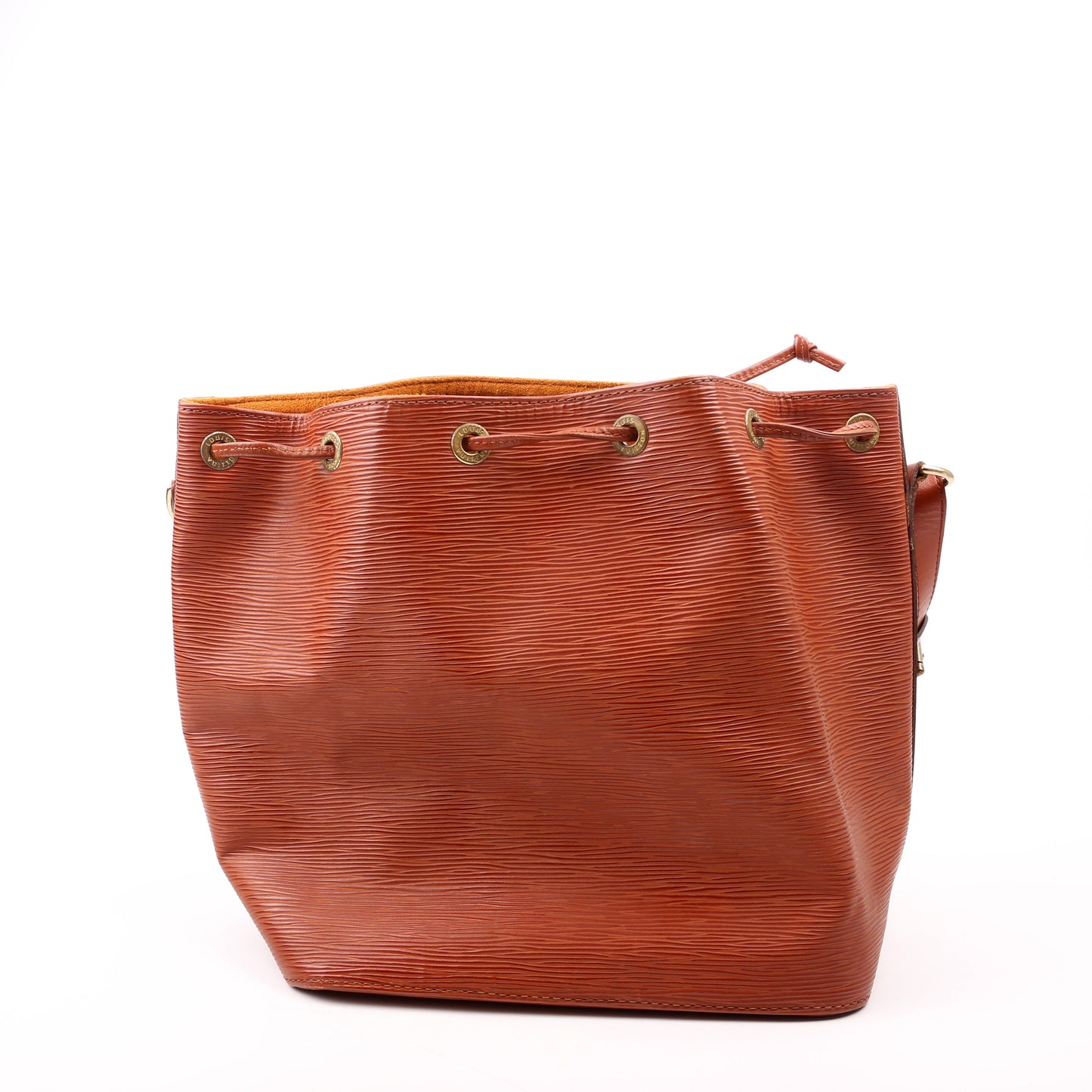 Louis Vuitton Noe Petit Epi Brown Handbag
