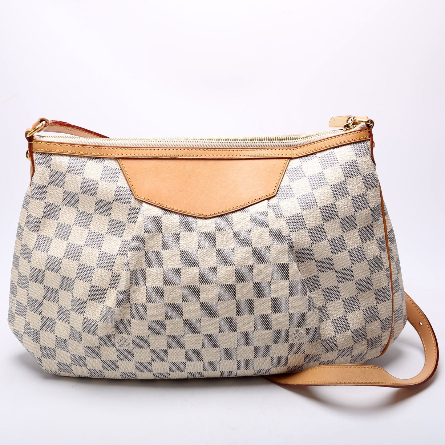 Louis Vuitton Siracusa Azur MM Damier Handbag Damier Azur