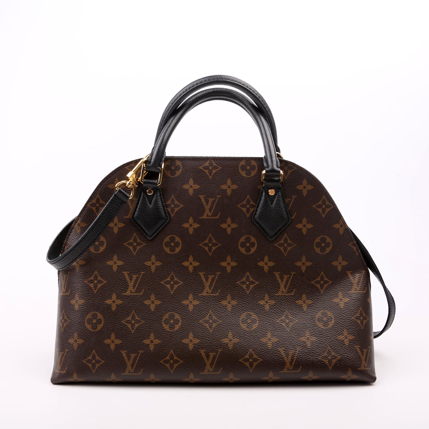 Louis Vuitton Alma BNB Monogram Black Handbag