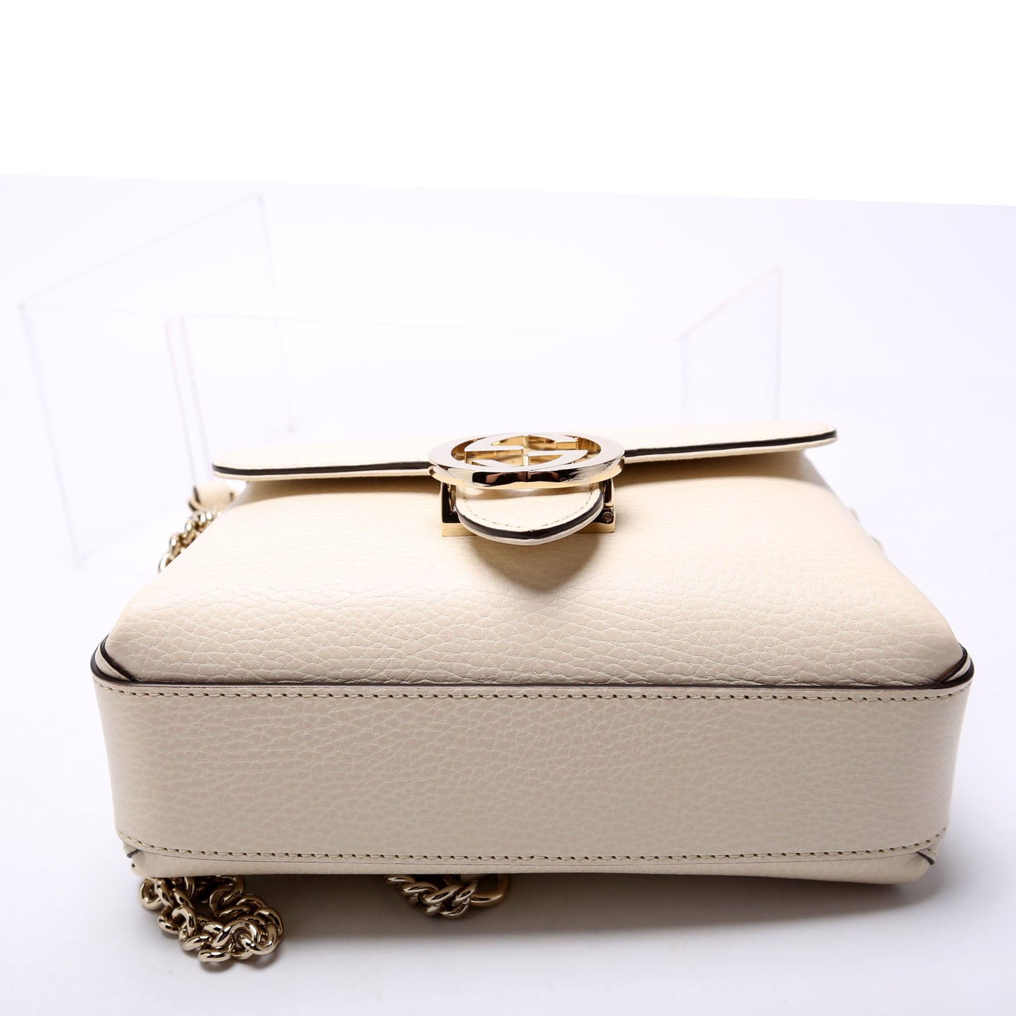 Gucci Interlocking Xbody White Small Travel Bag