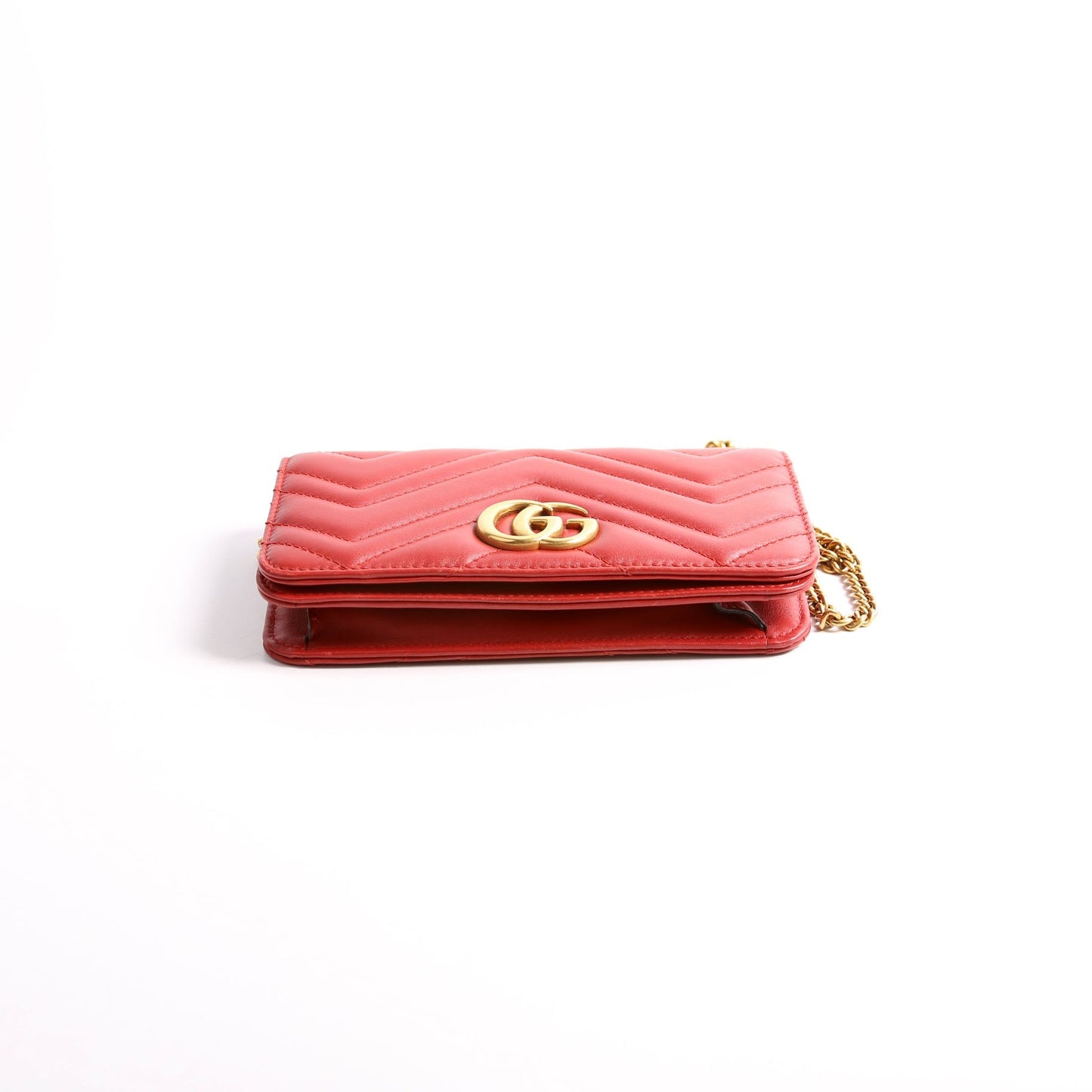 Gucci GG Marmont Red Mini Travel Bag Bag Red