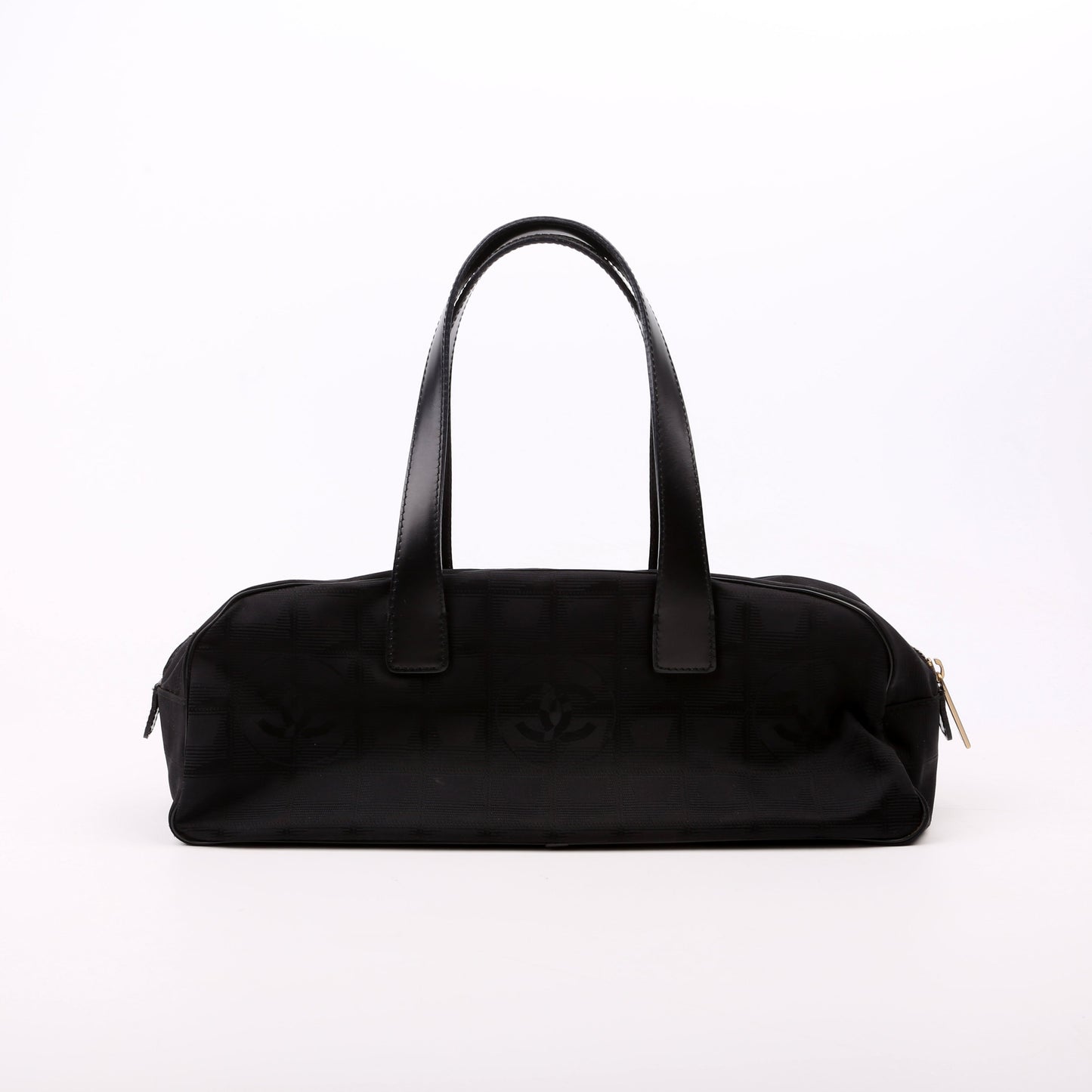 Chanel Ligne Bowler Nylon 8M Travel Bag