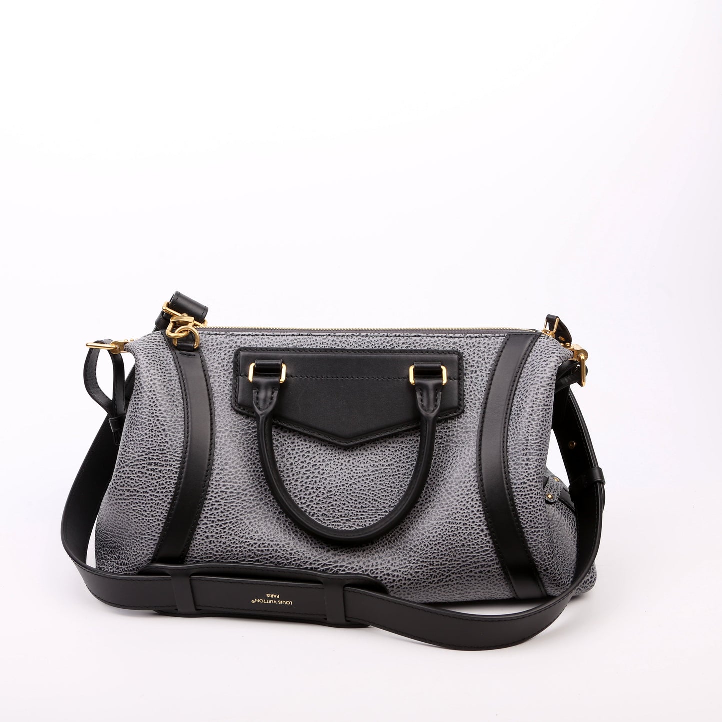 Louis Vuitton Biker MM Lambskin Black Handbag