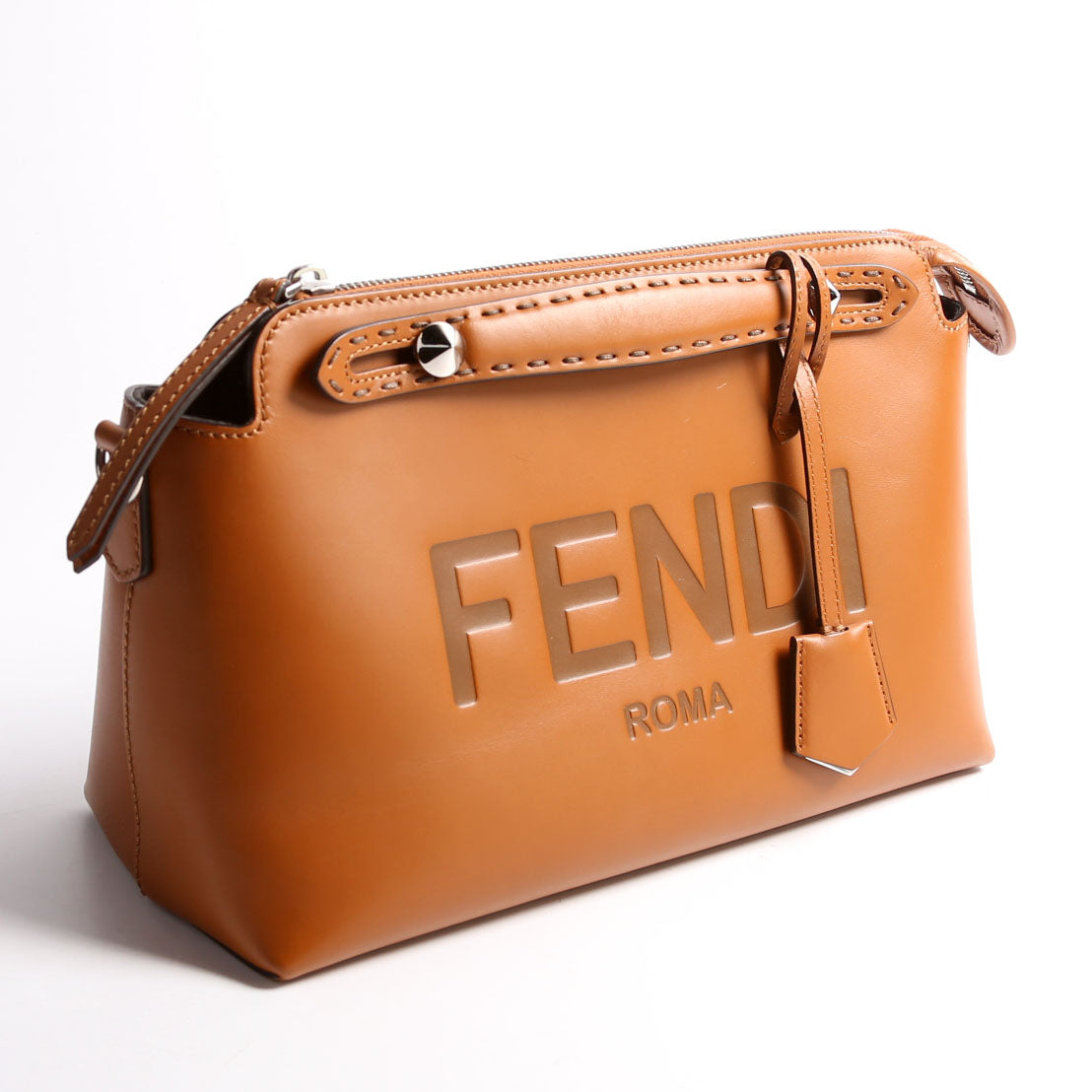 Fendi By The The Way Boston Bag Brown Medium Travel Bag