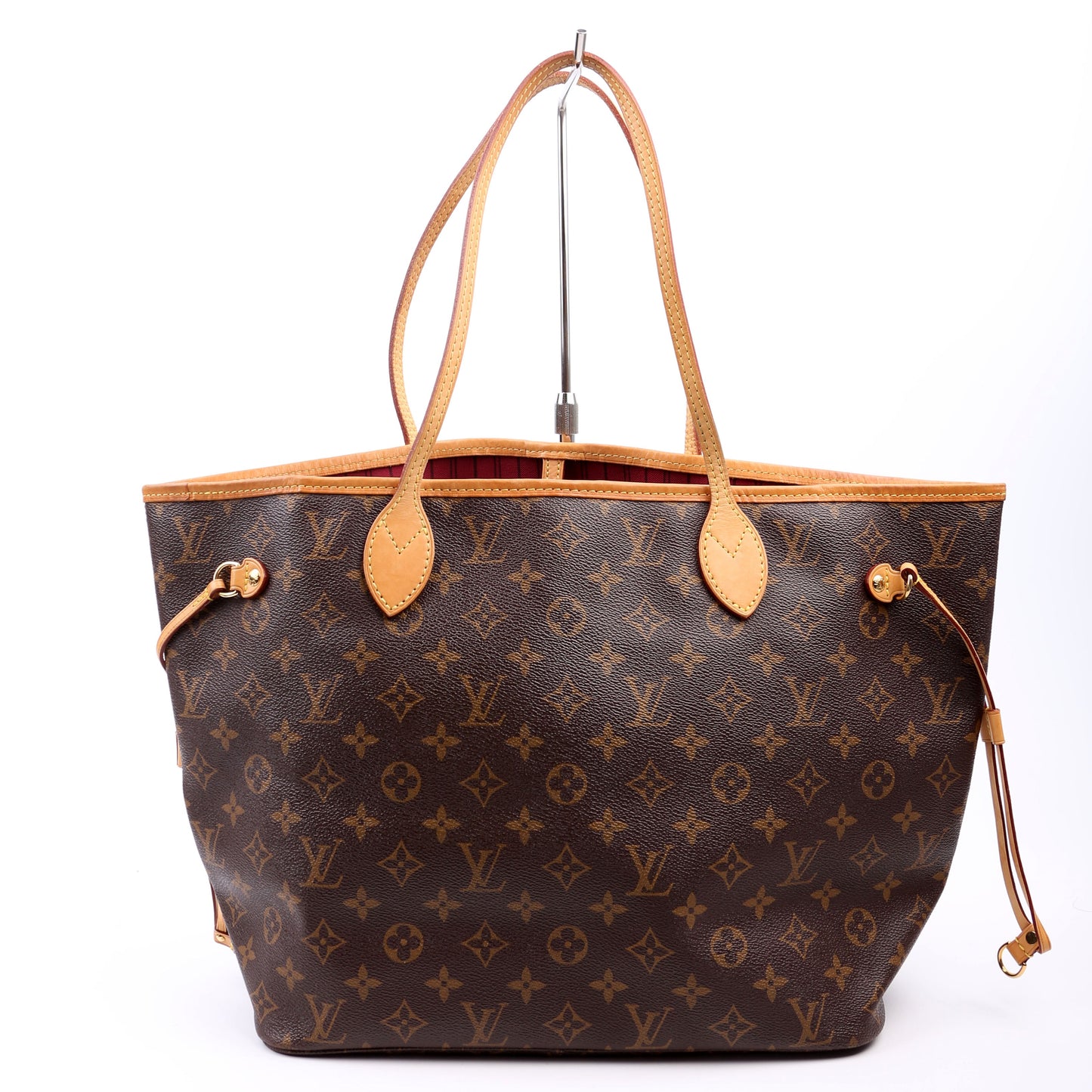 Louis Vuitton Neverfull MM Berry Monogram Wallet Case Monogram Berry