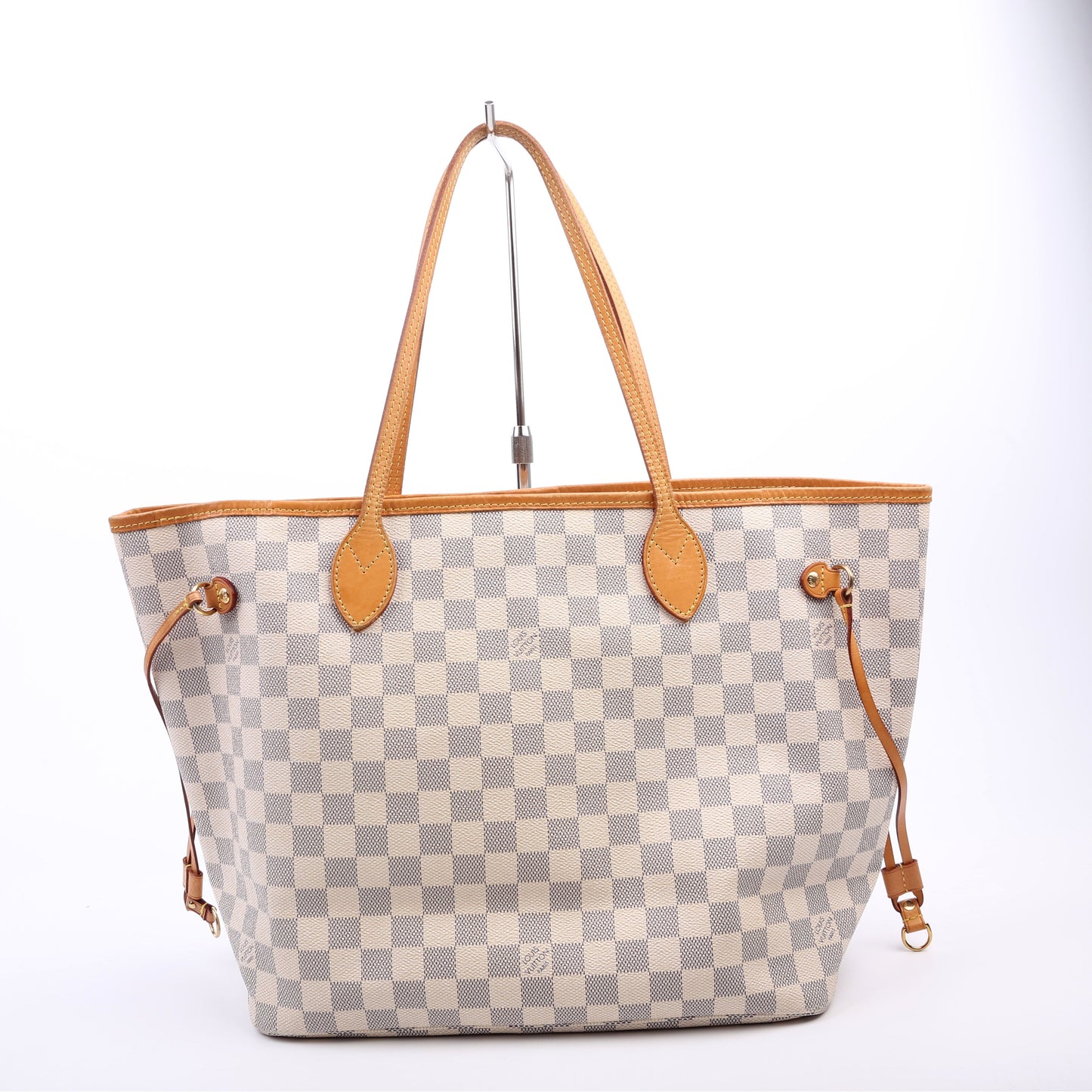 Louis Vuitton Neverfull MM Azur Damier Wallet Case Azur 6