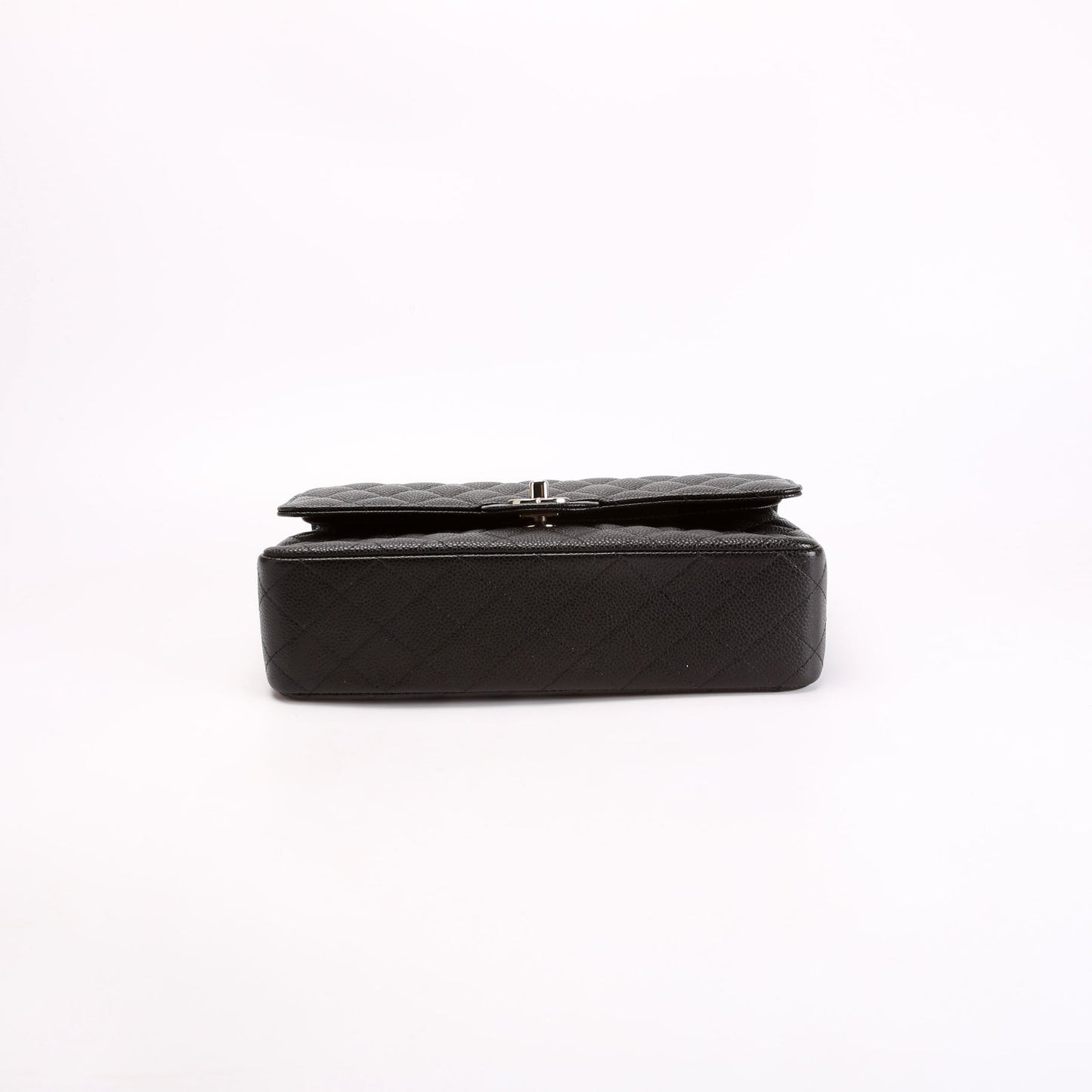 Chanel Classic Flap Caviar 28M Black Handbag