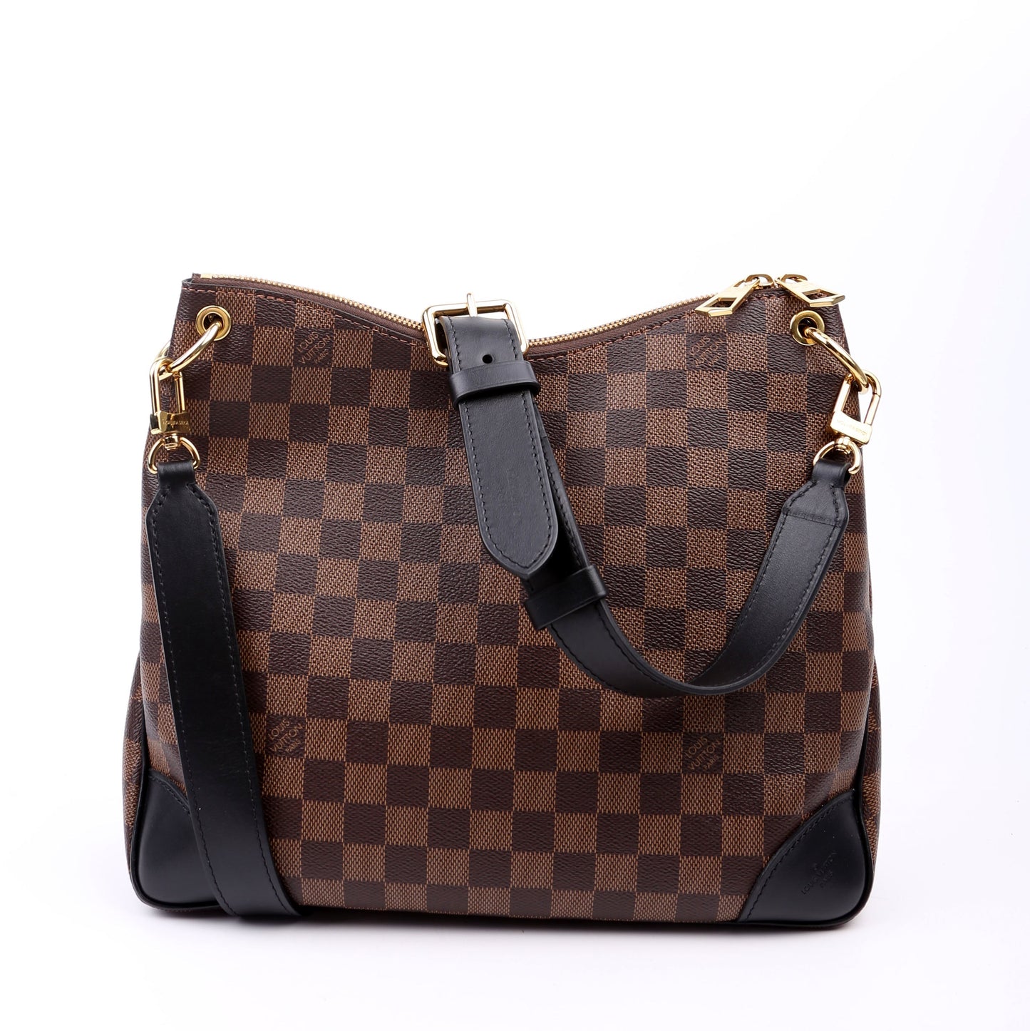 Louis Vuitton Odeon MM Ebene New Model Damier Black Handbag