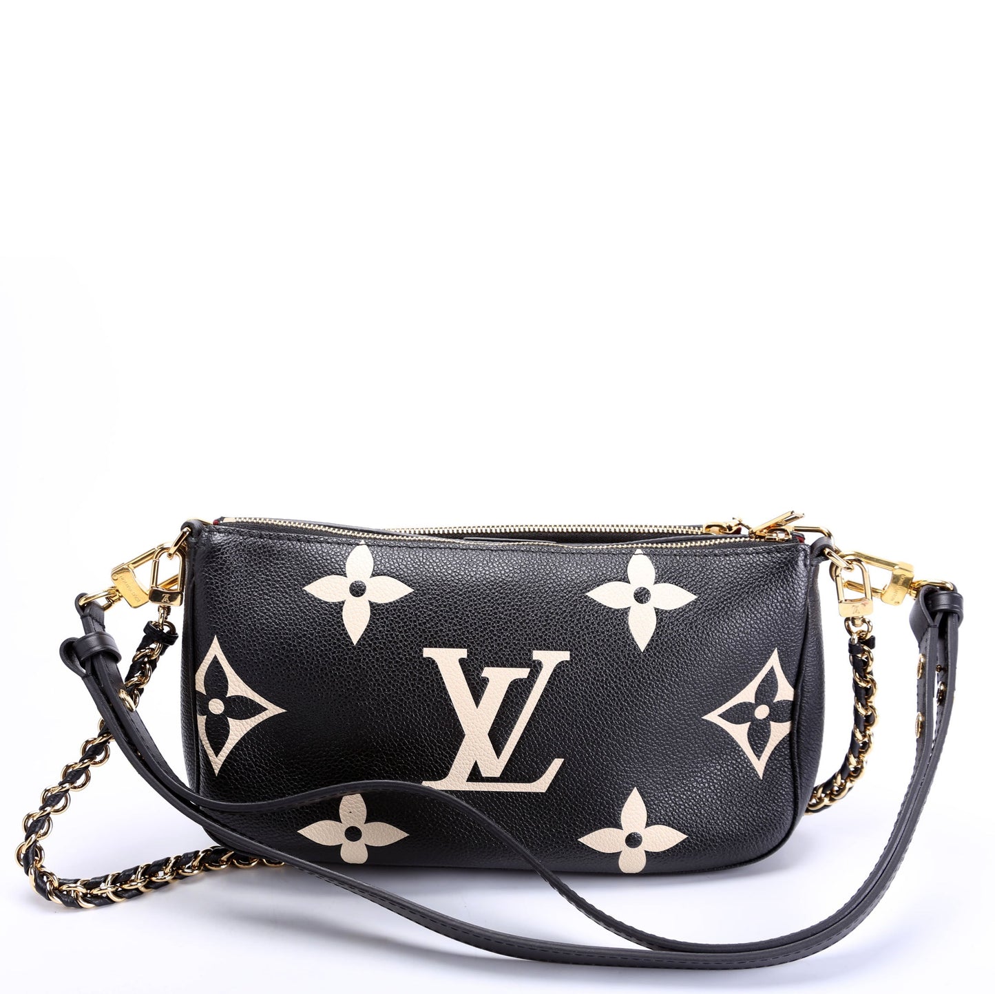Louis Vuitton Multi Pochette Bicolor Empreinte Clutch Bag Empreinte 2